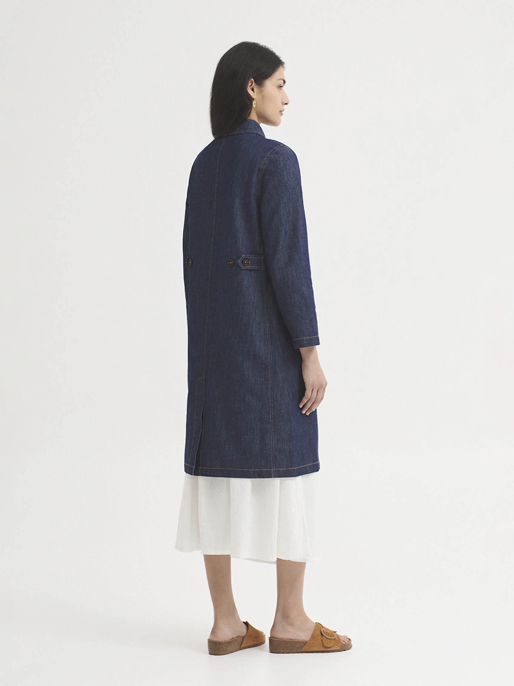 Denim coat