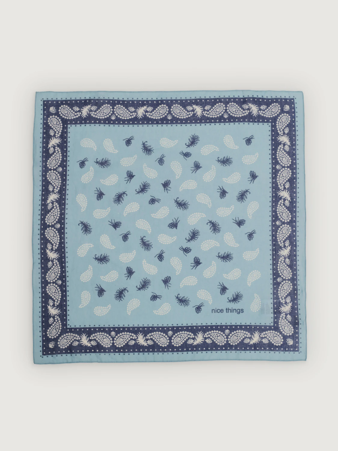 Bandana de algodón Pine Paisley