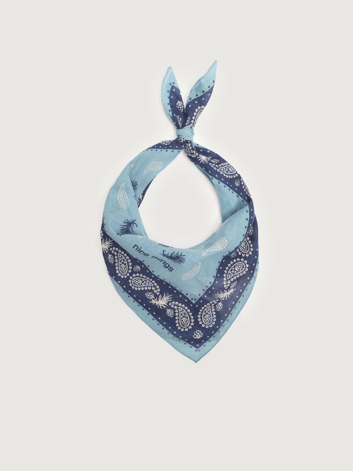 Bandana de algodón Pine Paisley