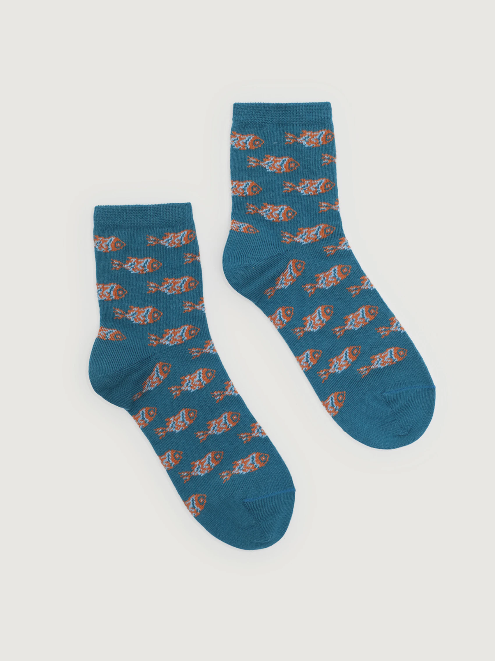 Ithaca fish socks