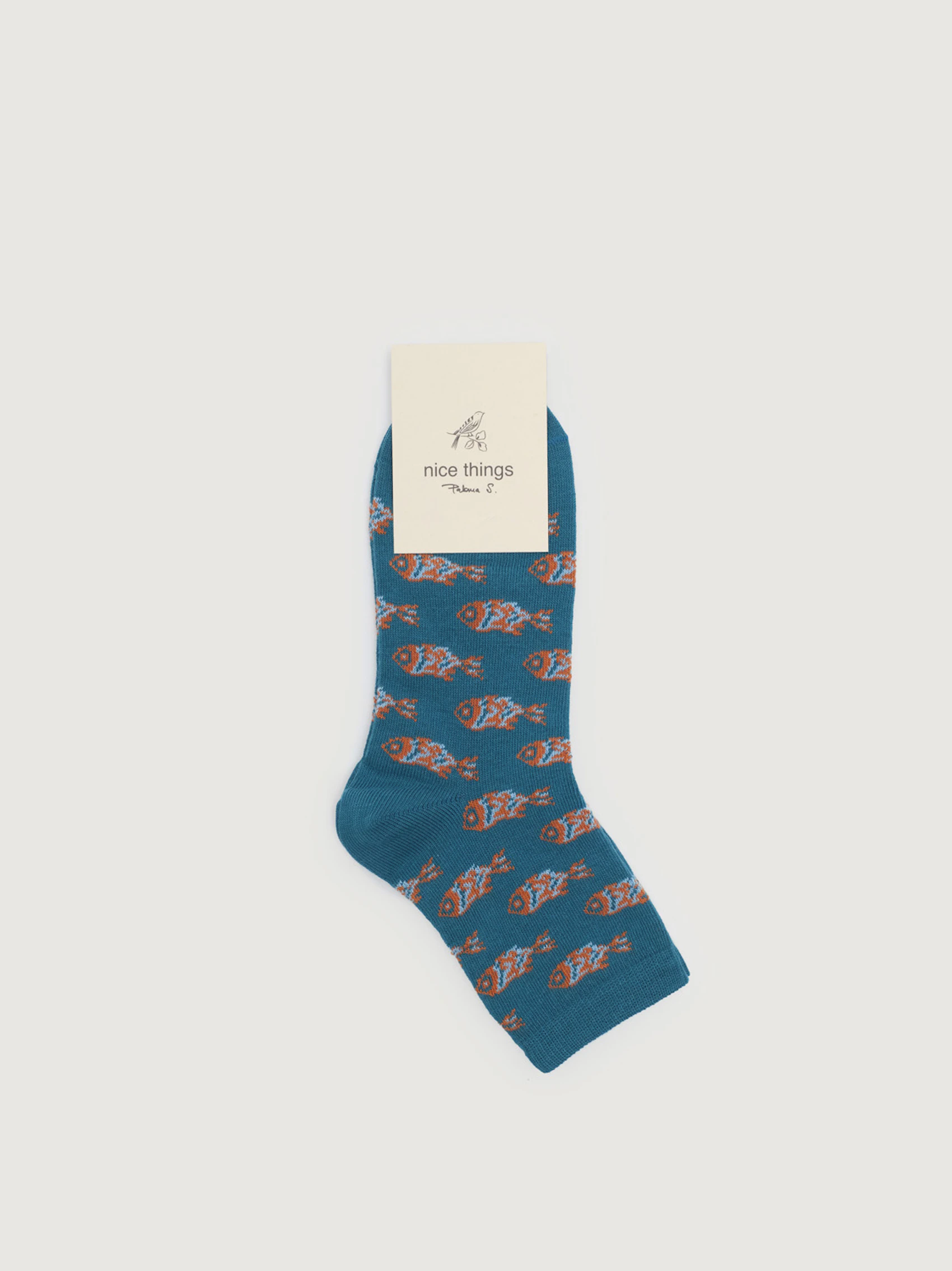 Ithaca fish socks