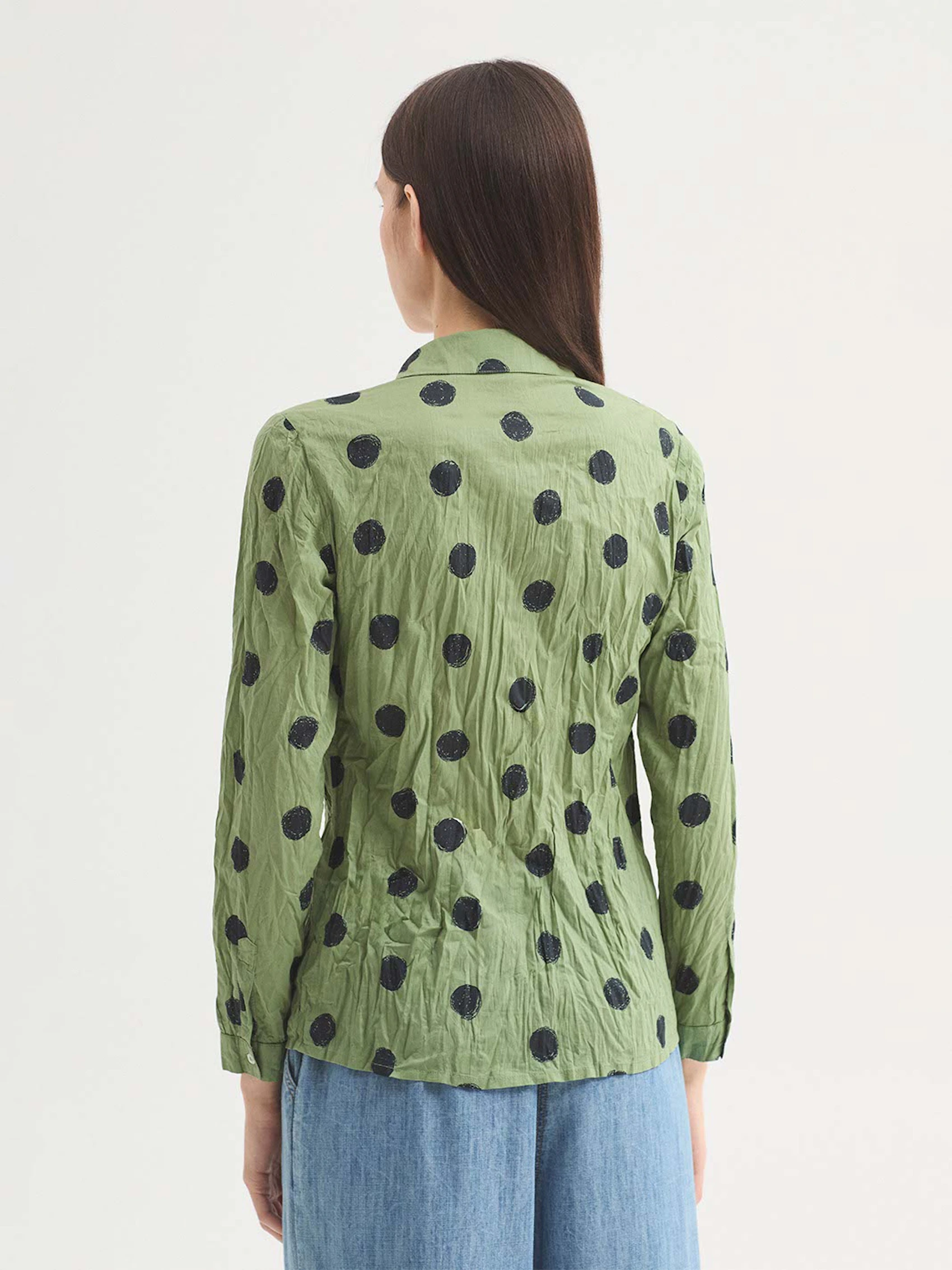 Brush Dot #99 basic shirt