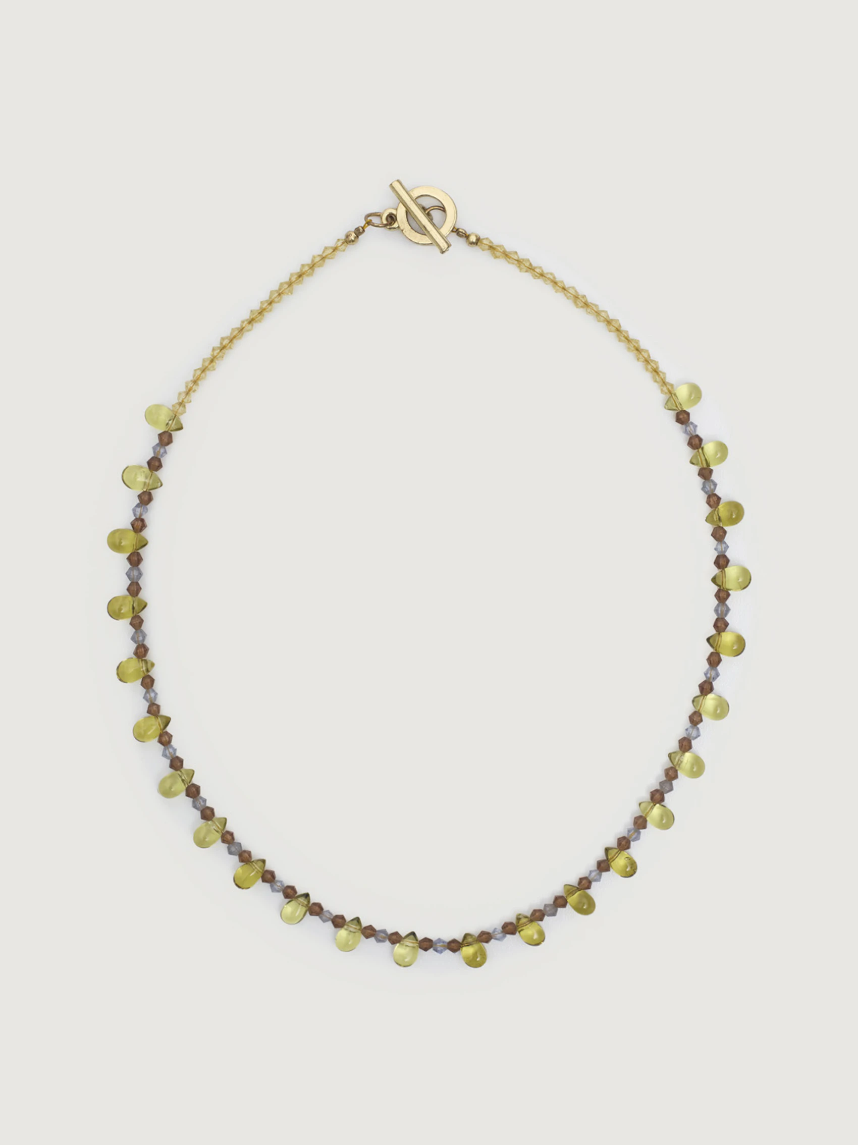 Small resin bead necklace