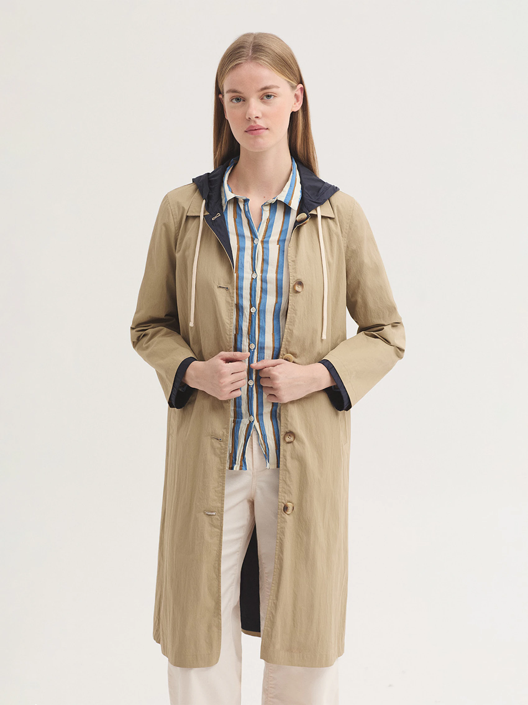 Trench double-face