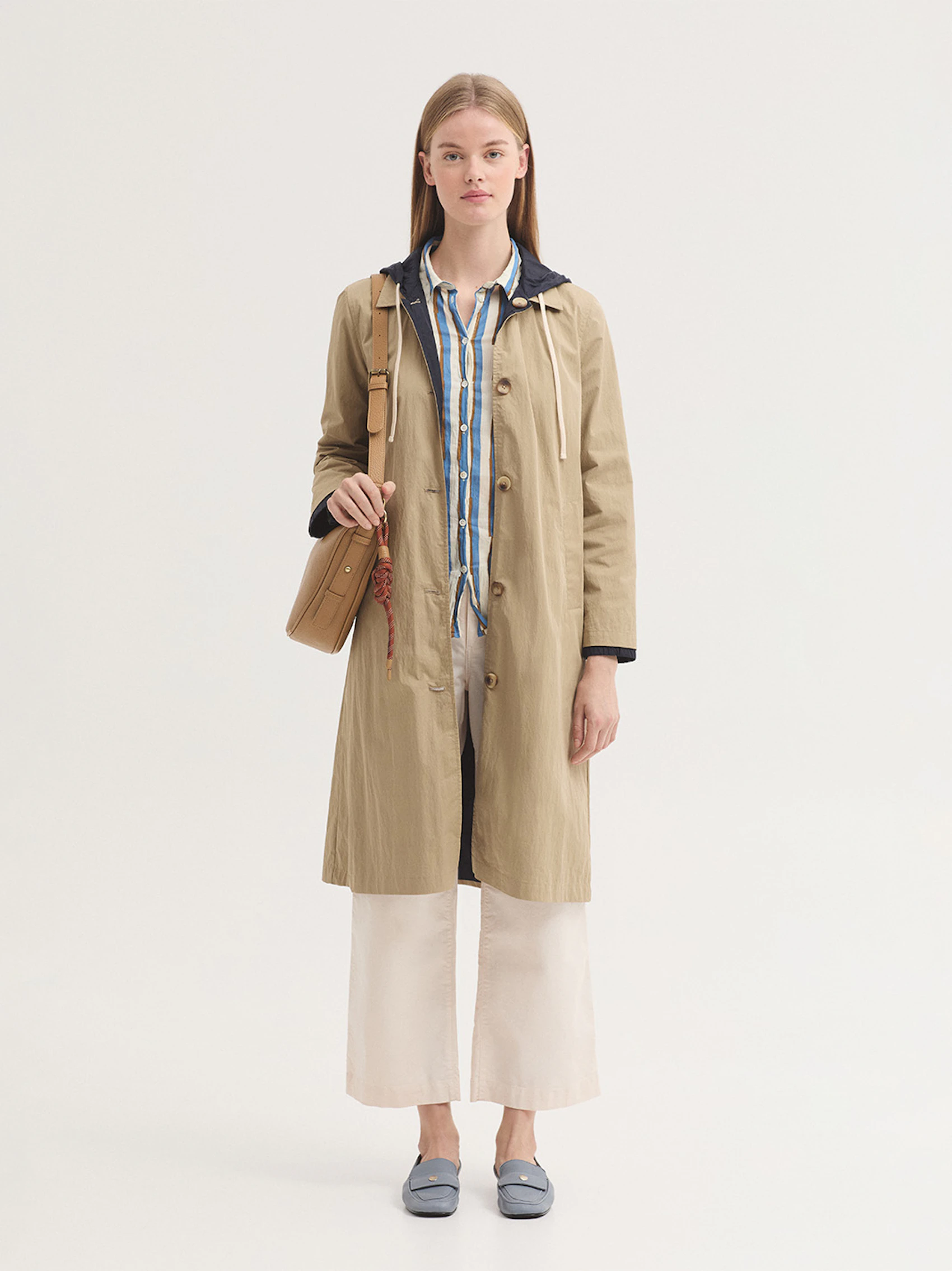 Trench double-face