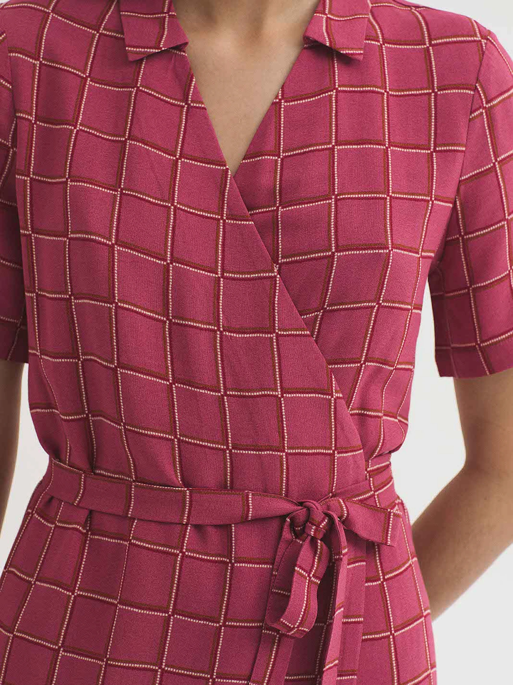 Dotted Checks dress