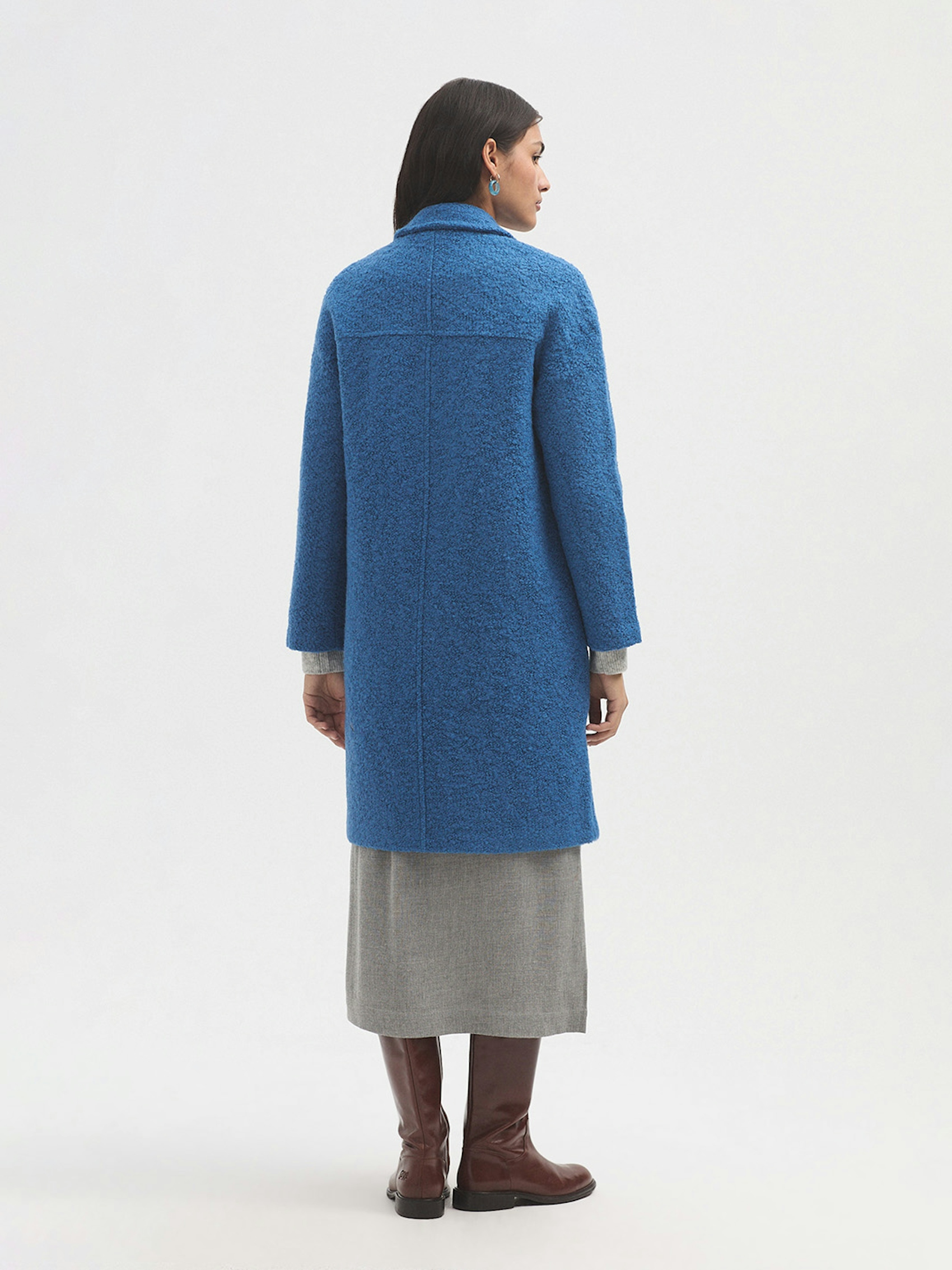 Manteau basique boucle