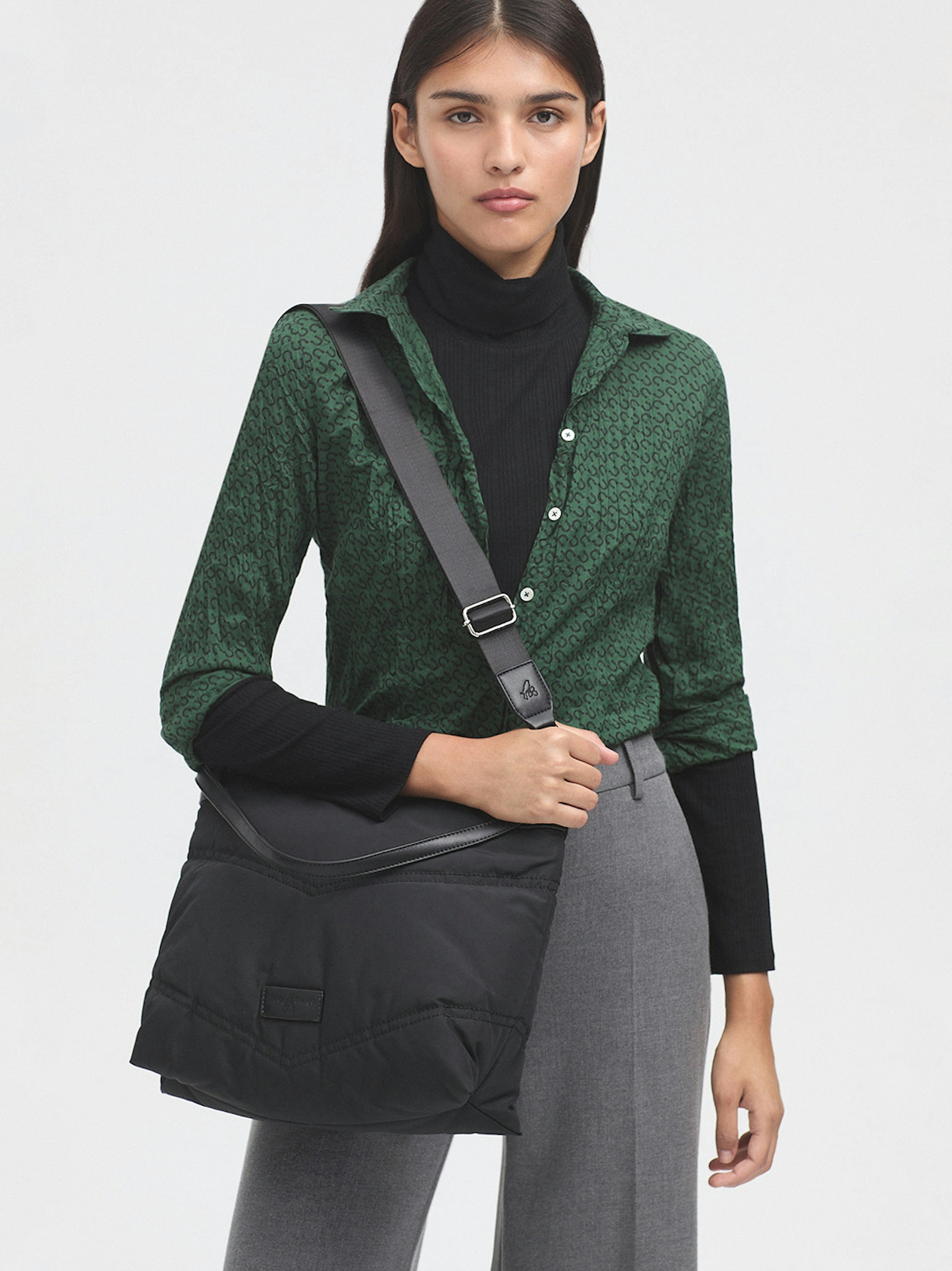 Bandolera acolchada nylon