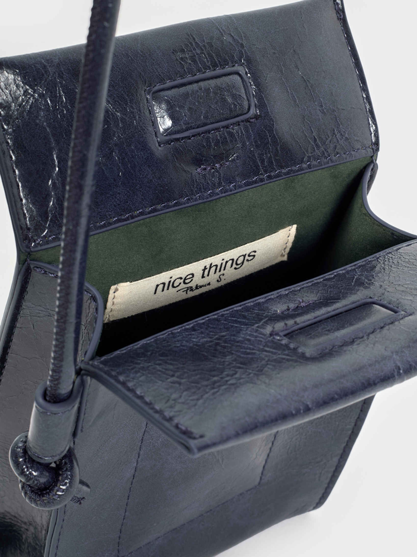 Bandoulière mini Ecoleather