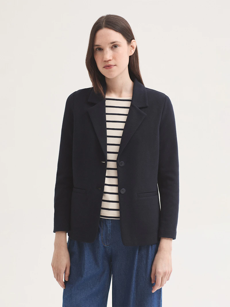 Blazer circulaire à poches