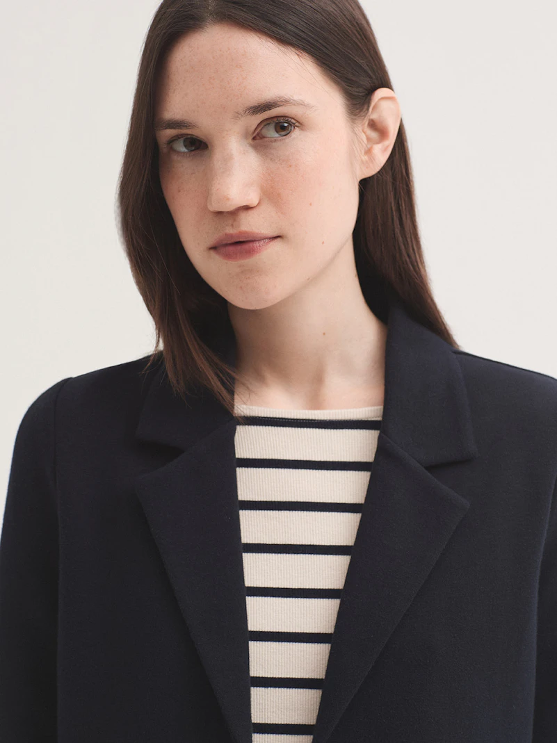 Blazer circulaire à poches