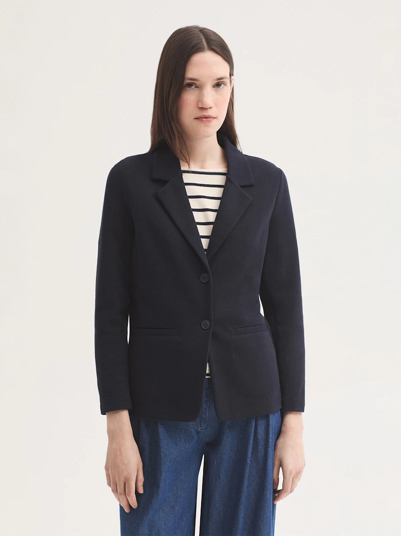 Blazer circulaire à poches