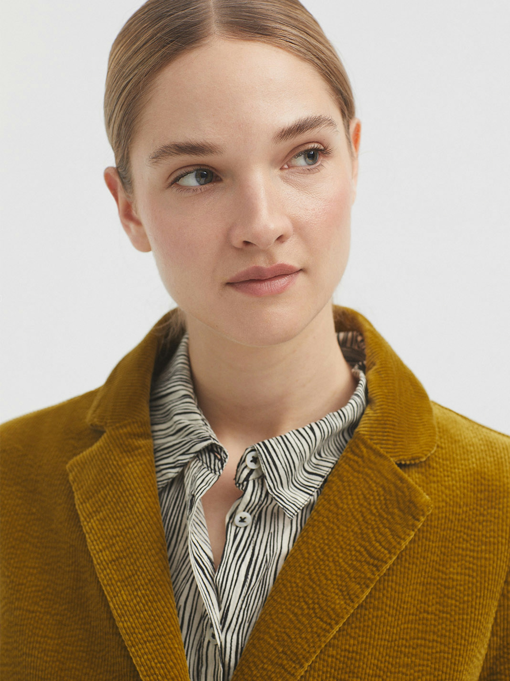 Bubble cord blazer cardigan