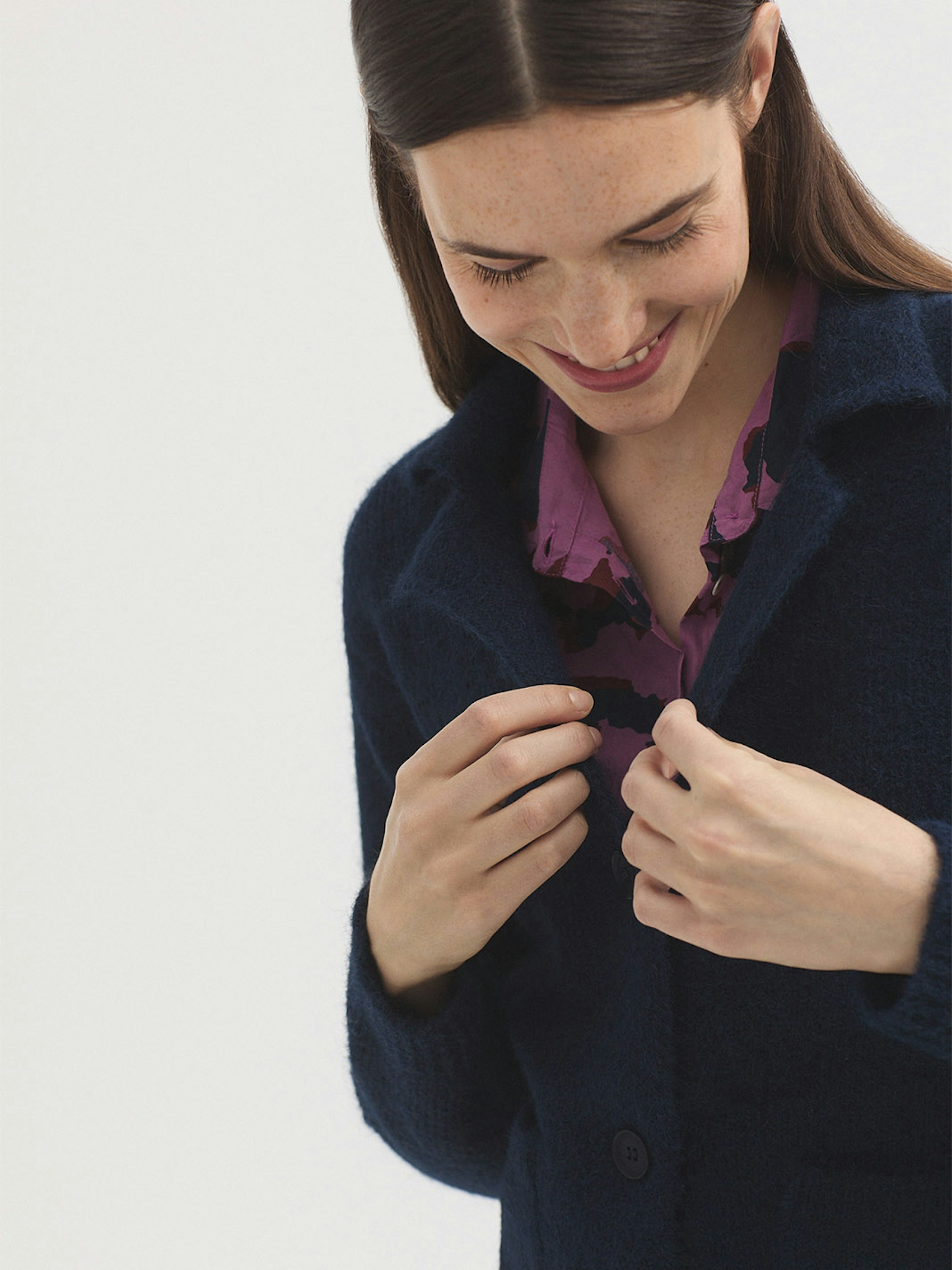Chunky cardigan with pockets