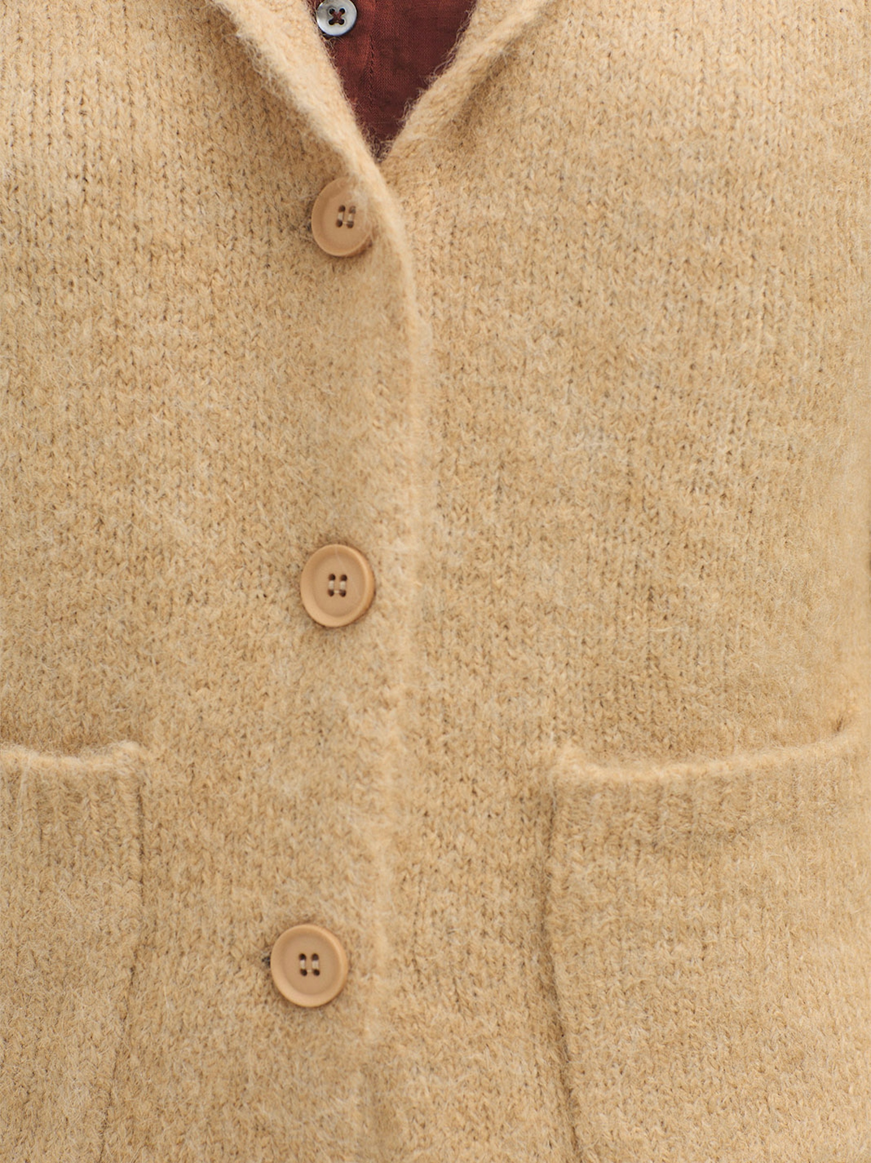 Chunky cardigan with pockets 2