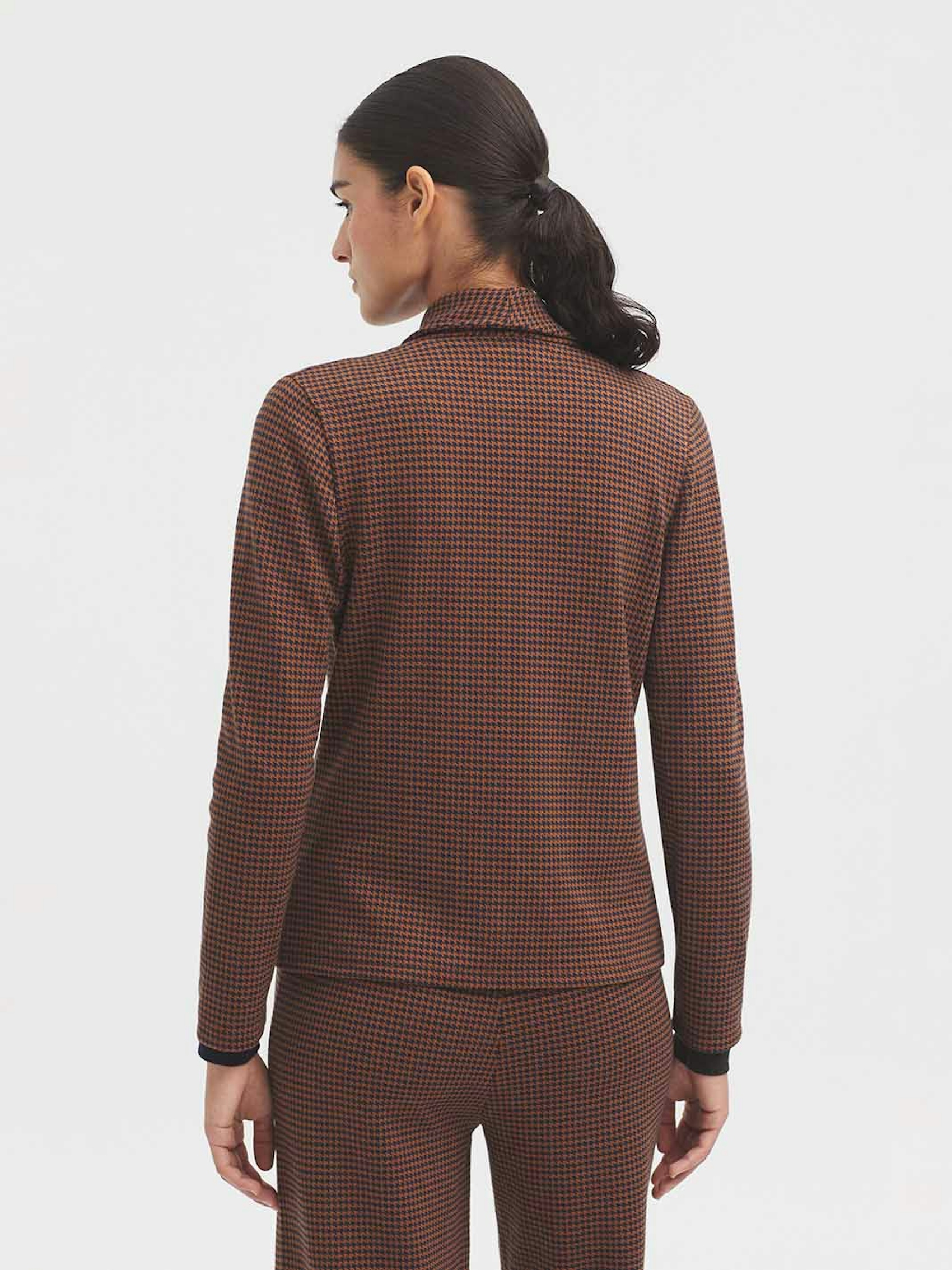 Blazer jacquard espiga 3