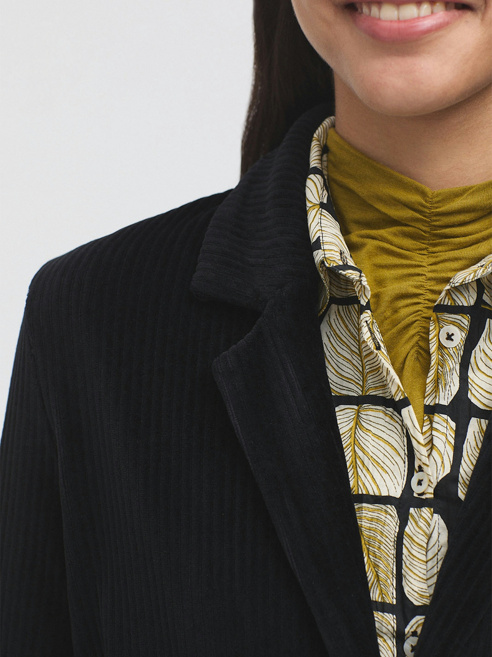 Stretch cord blazer