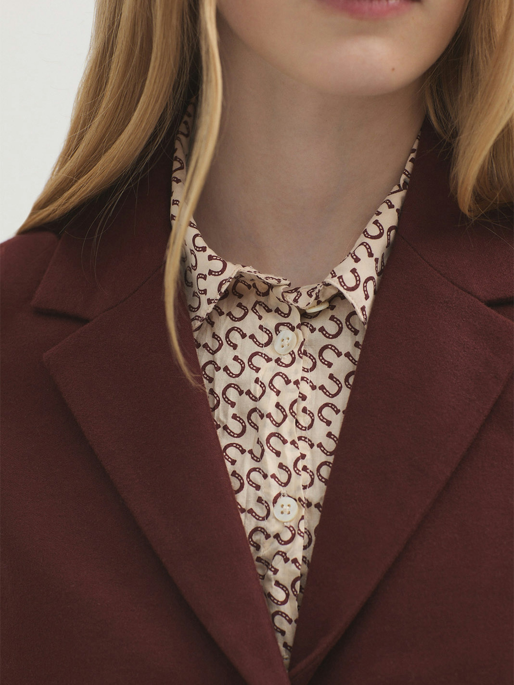 Blazer pana lisa elástica