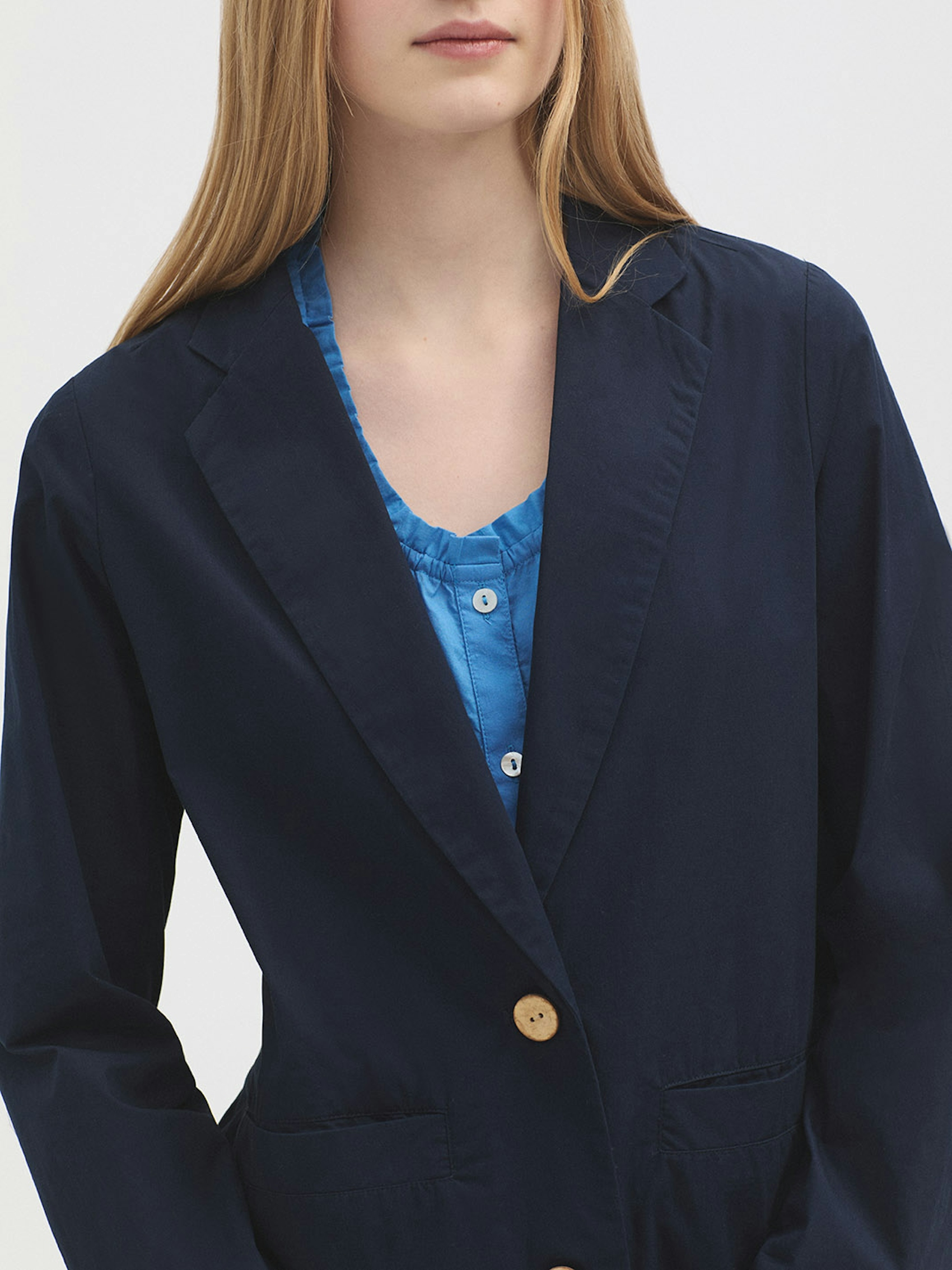 Blazer en popeline