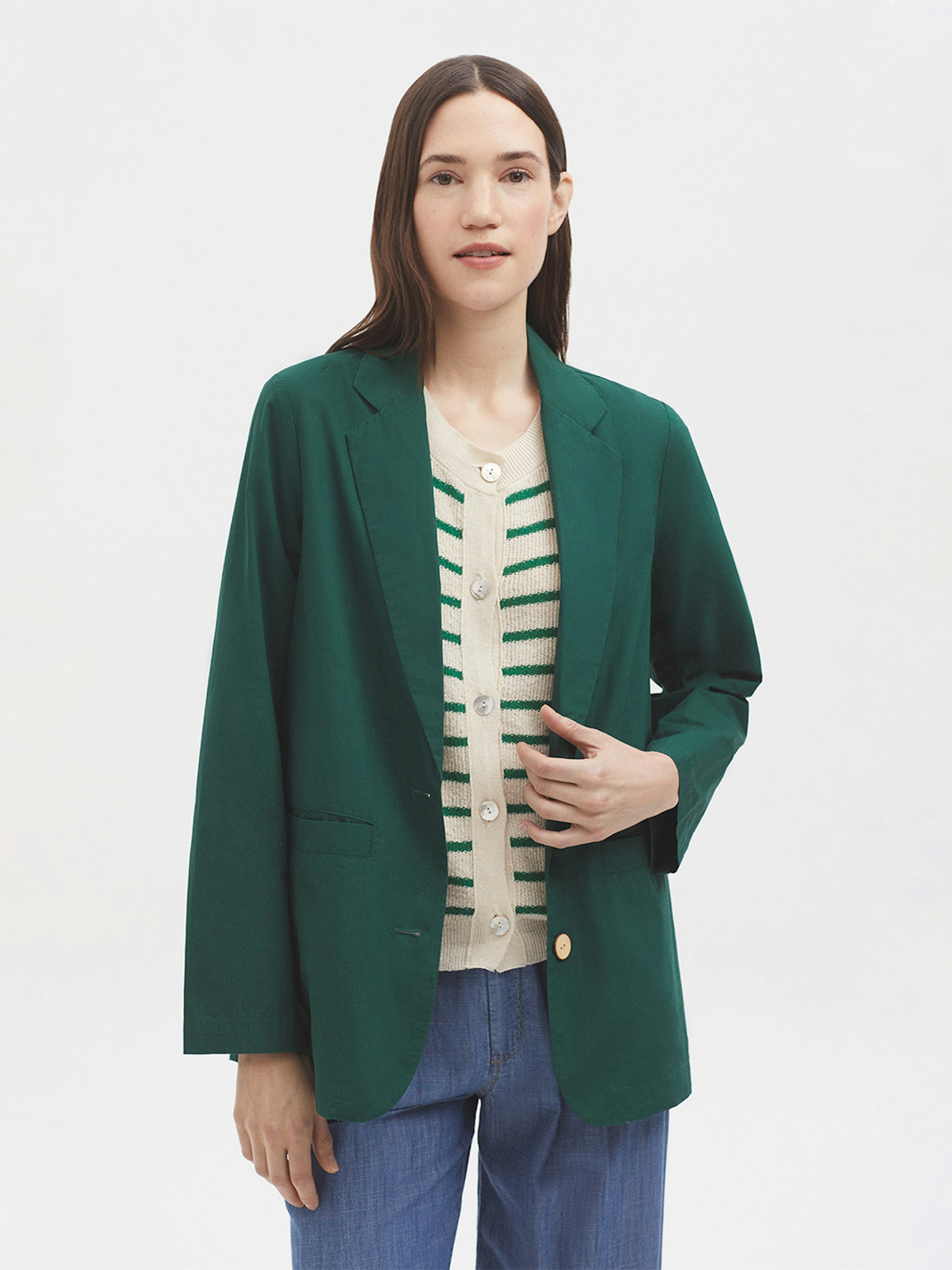 Blazer popelín