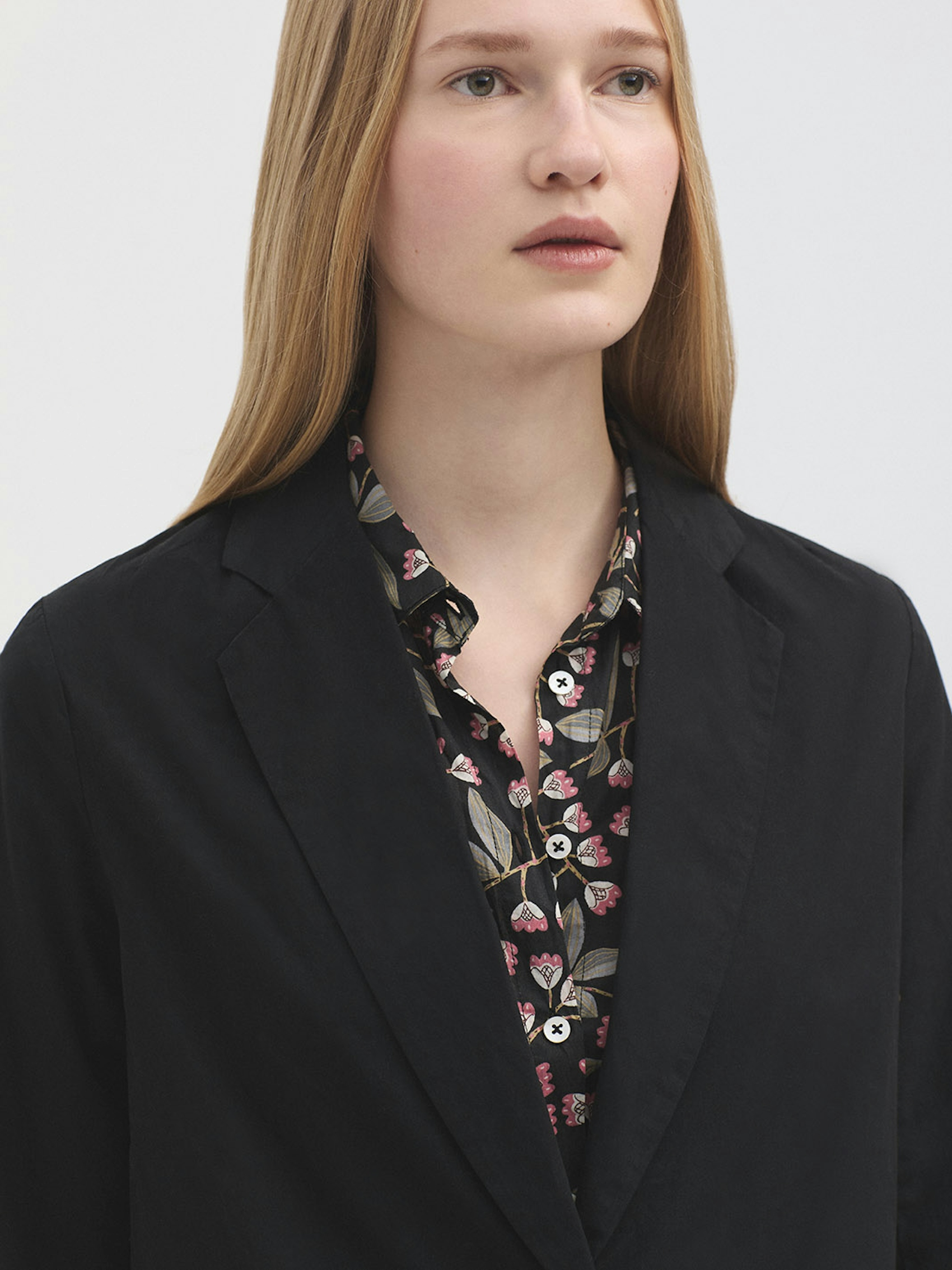 Blazer en popeline
