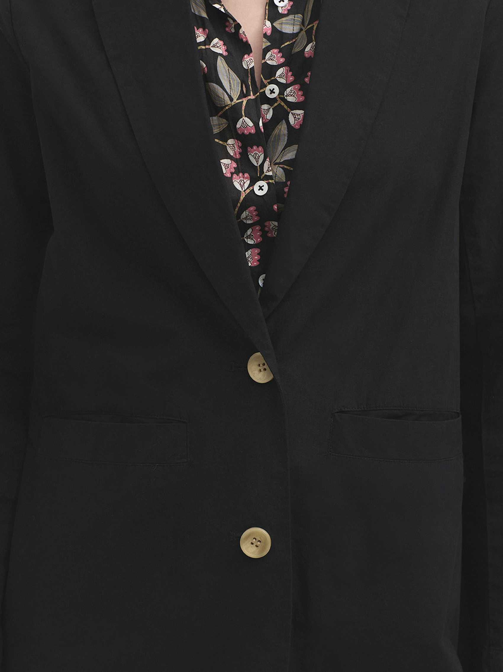 Blazer en popeline