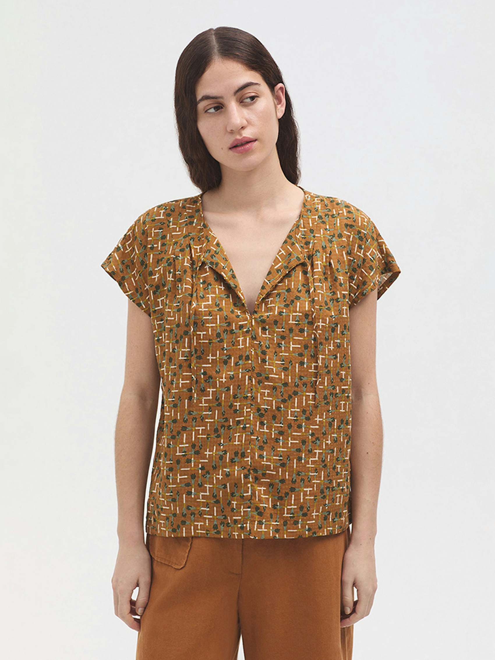 Leeks blouse