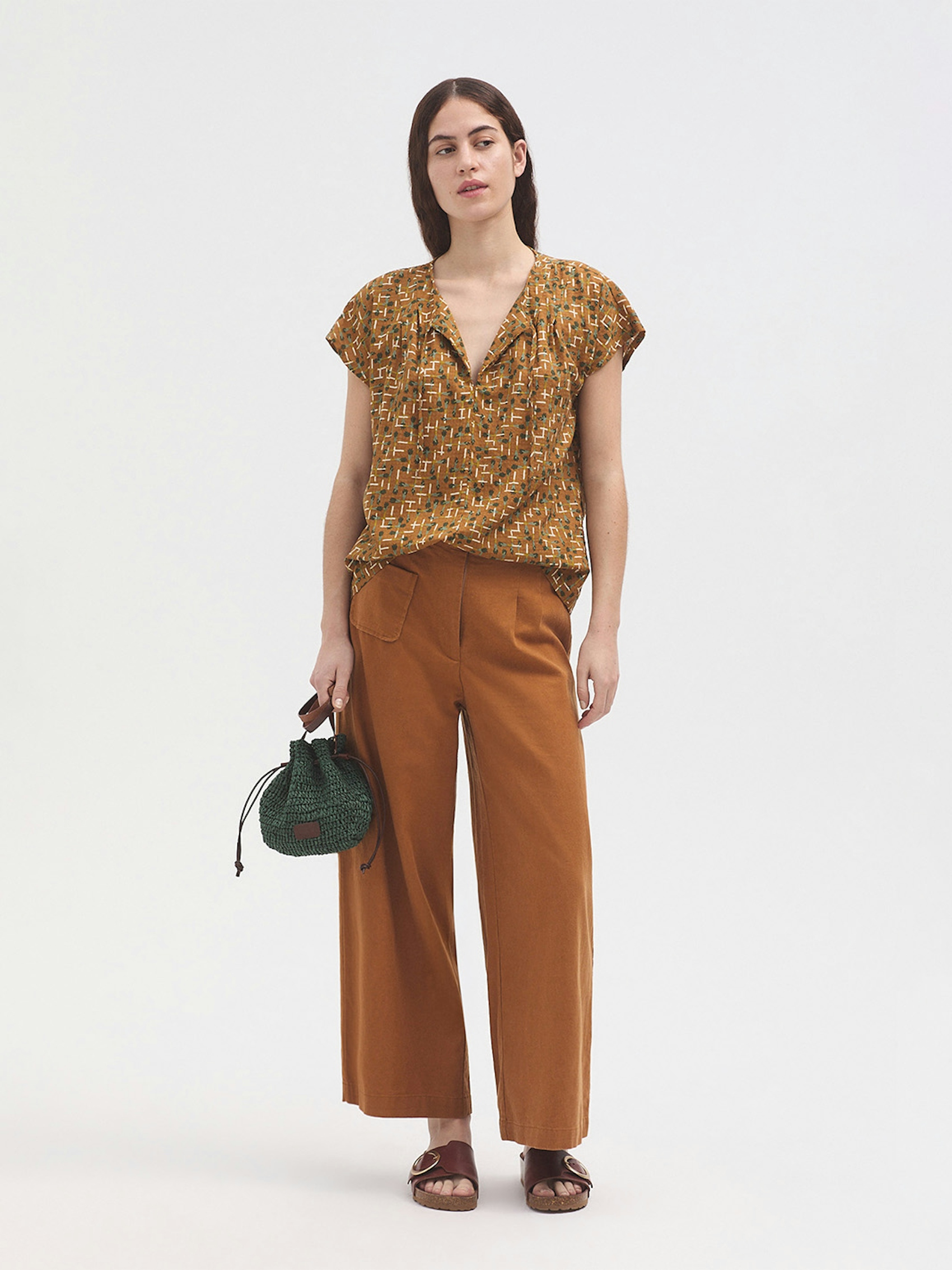 Leeks blouse