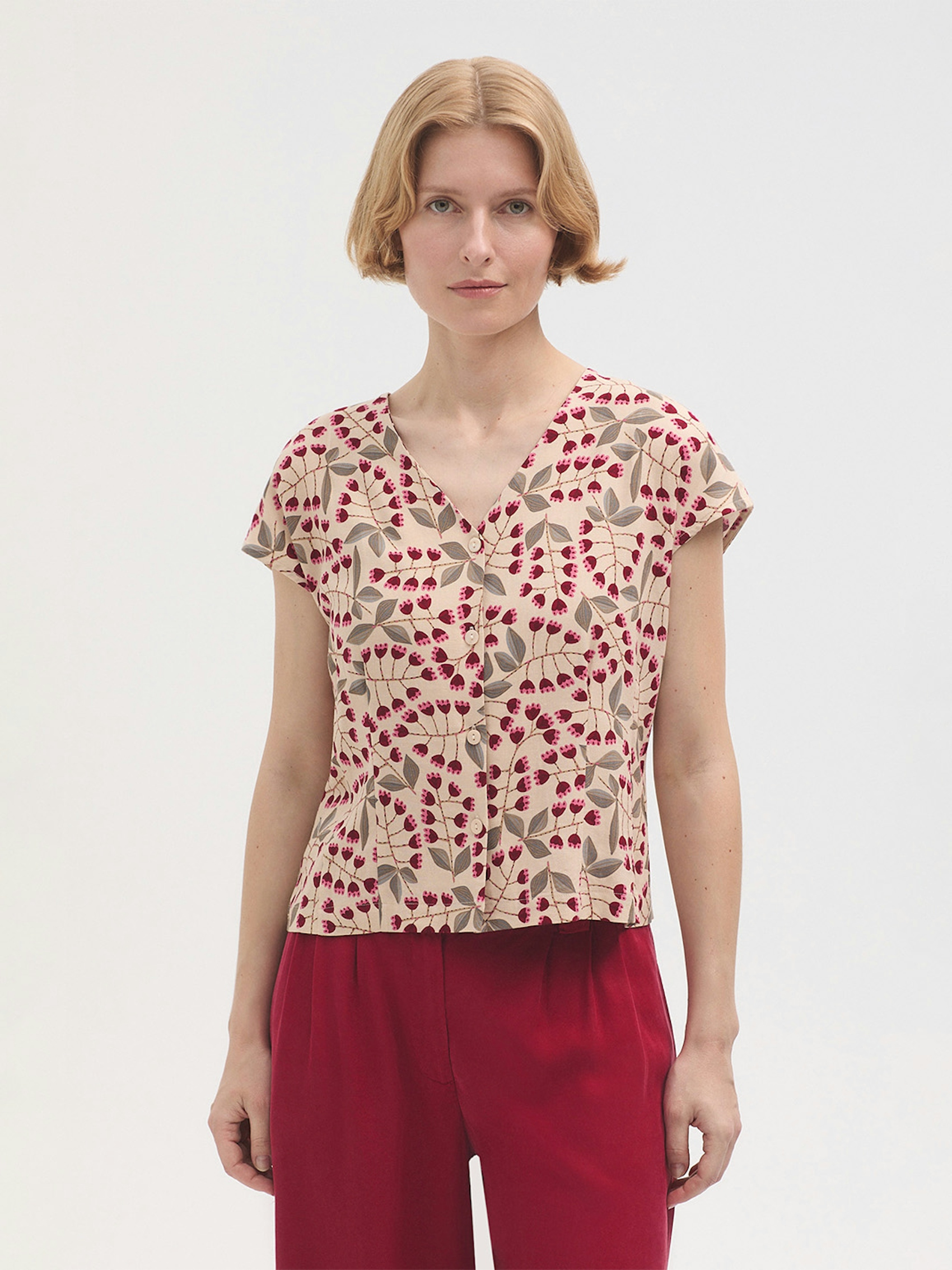 Blusa Samoa Flowers