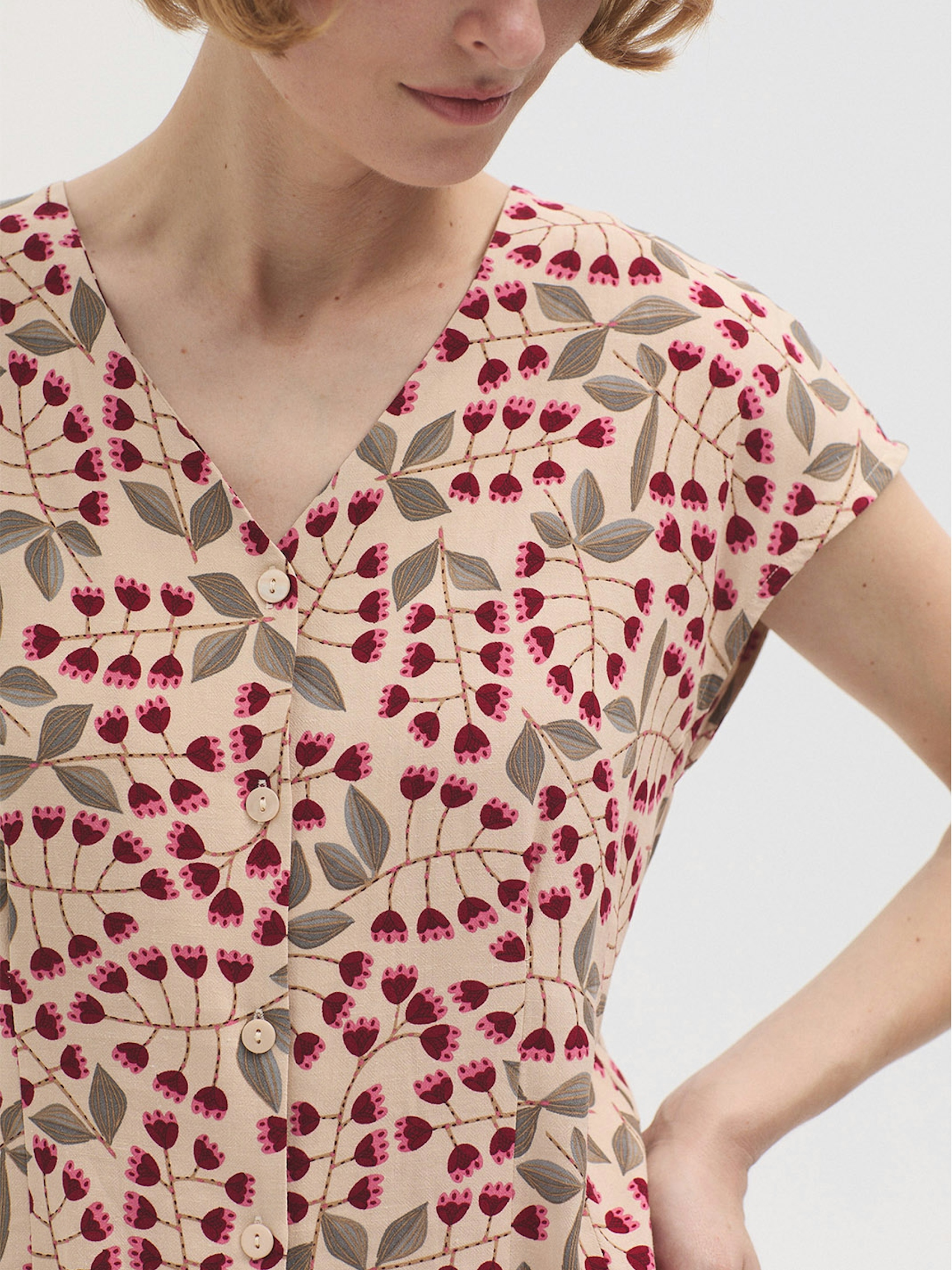 Blusa Samoa Flowers