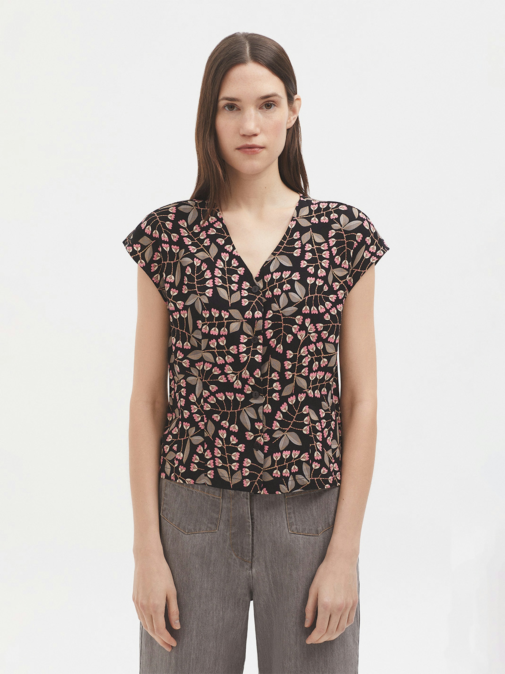 Blusa Samoa Flowers