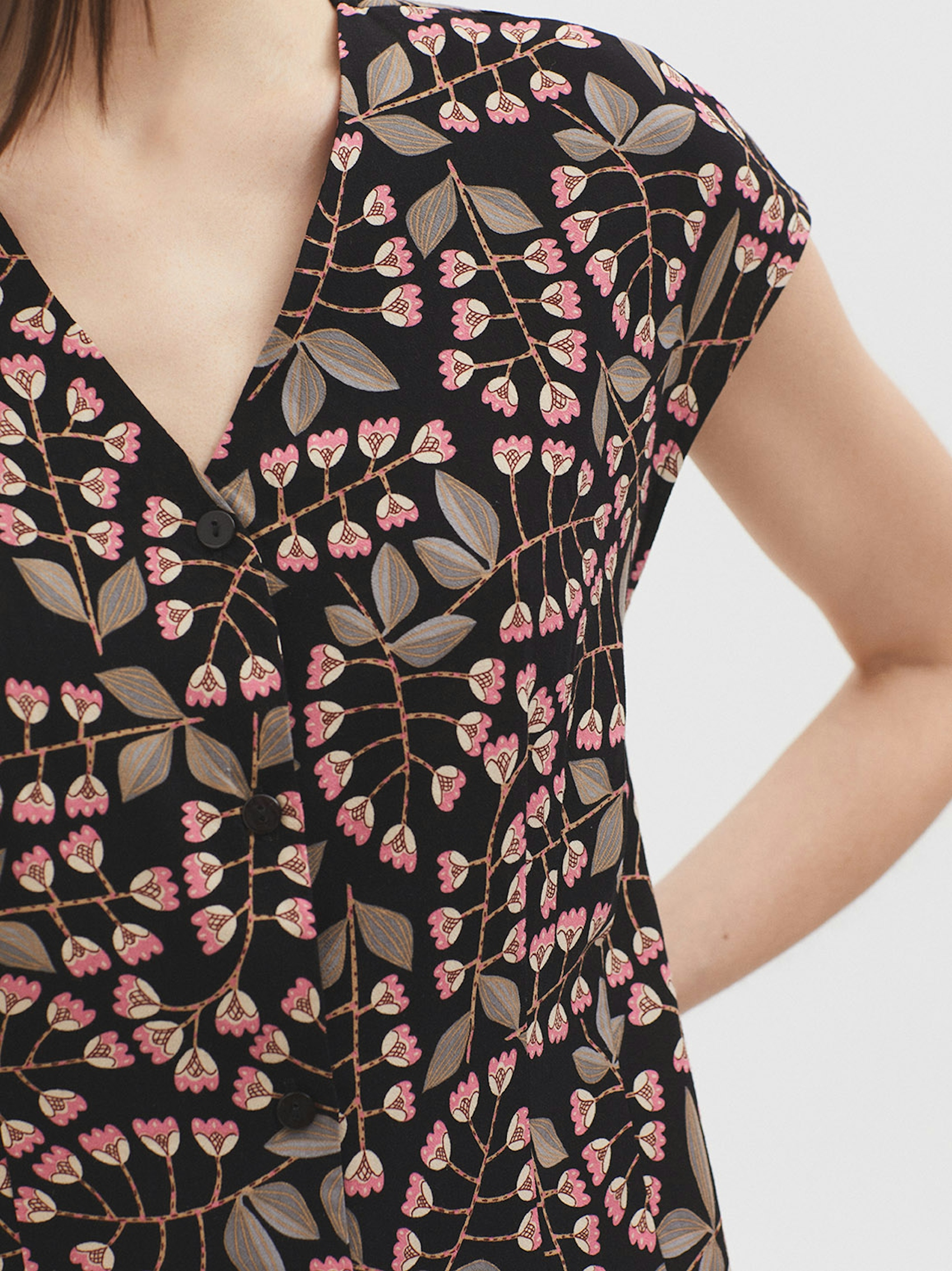 Blusa Samoa Flowers