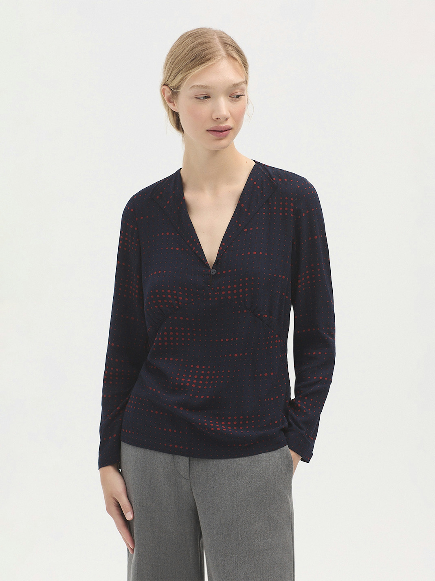 Scale Dots blouse