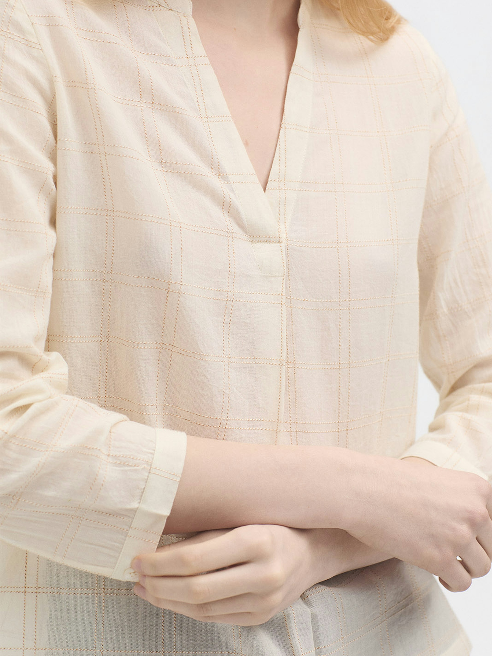 Jacquard blouse