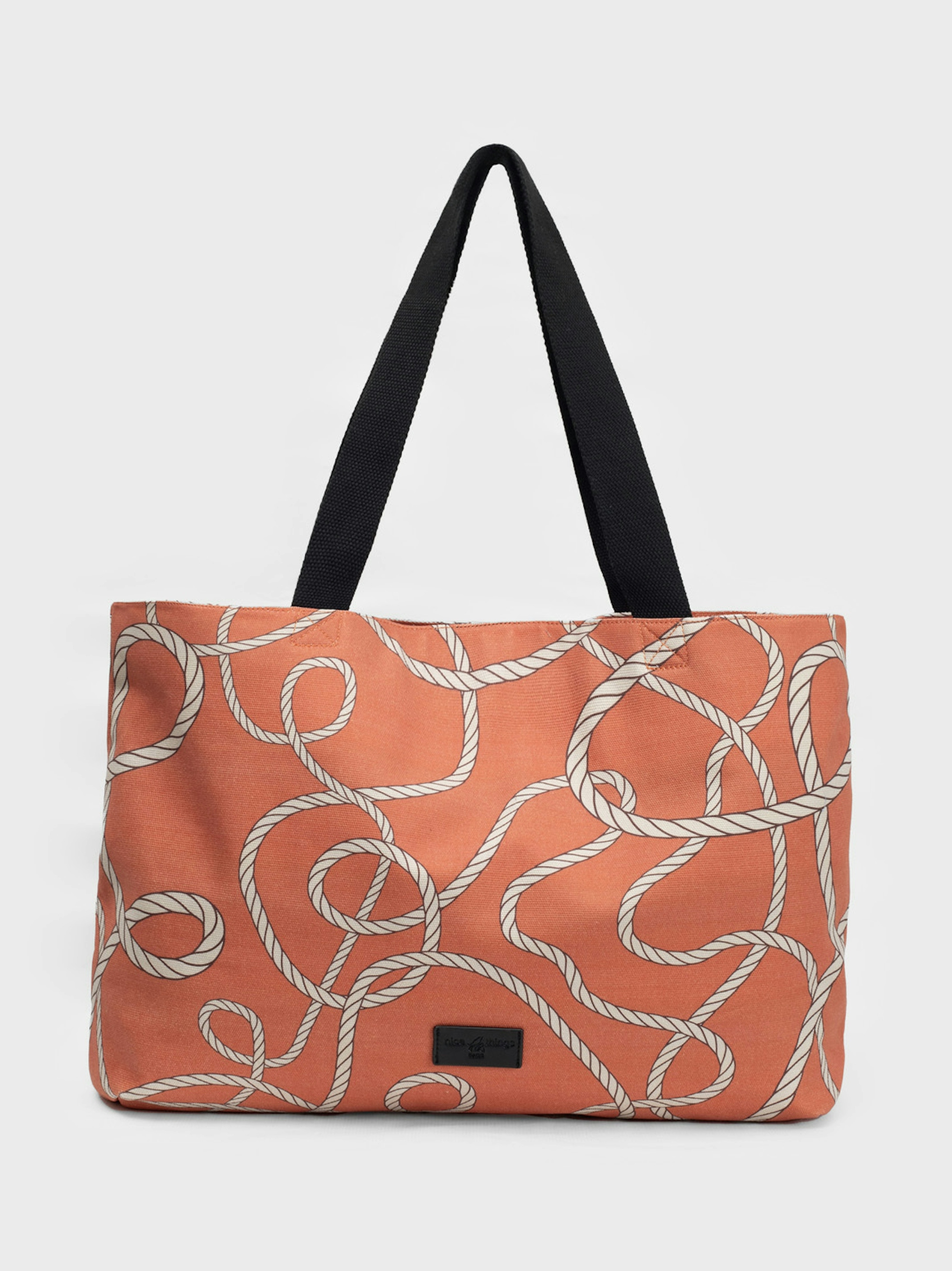 Bolsa playa estampada
