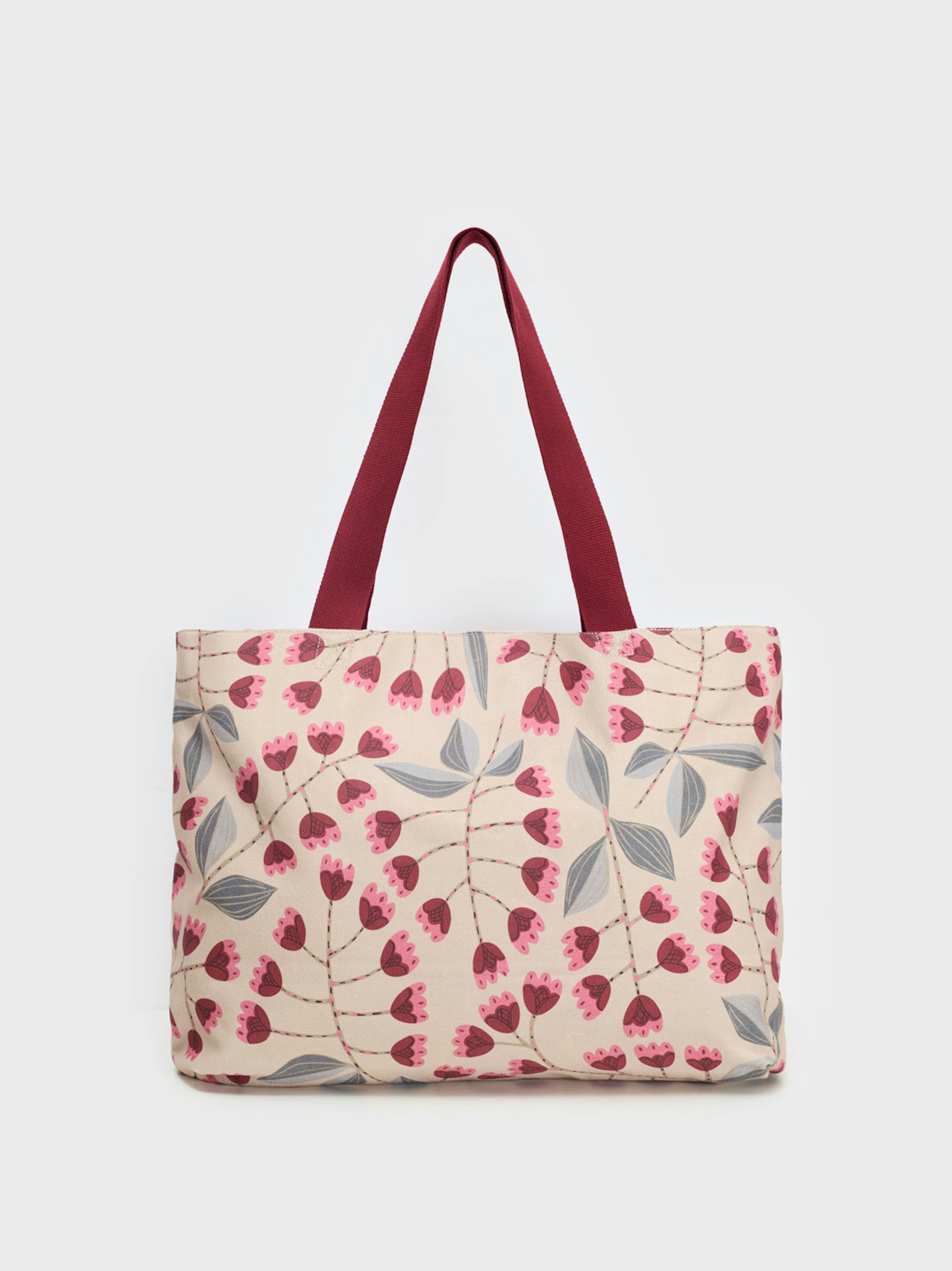 Printed beach bag