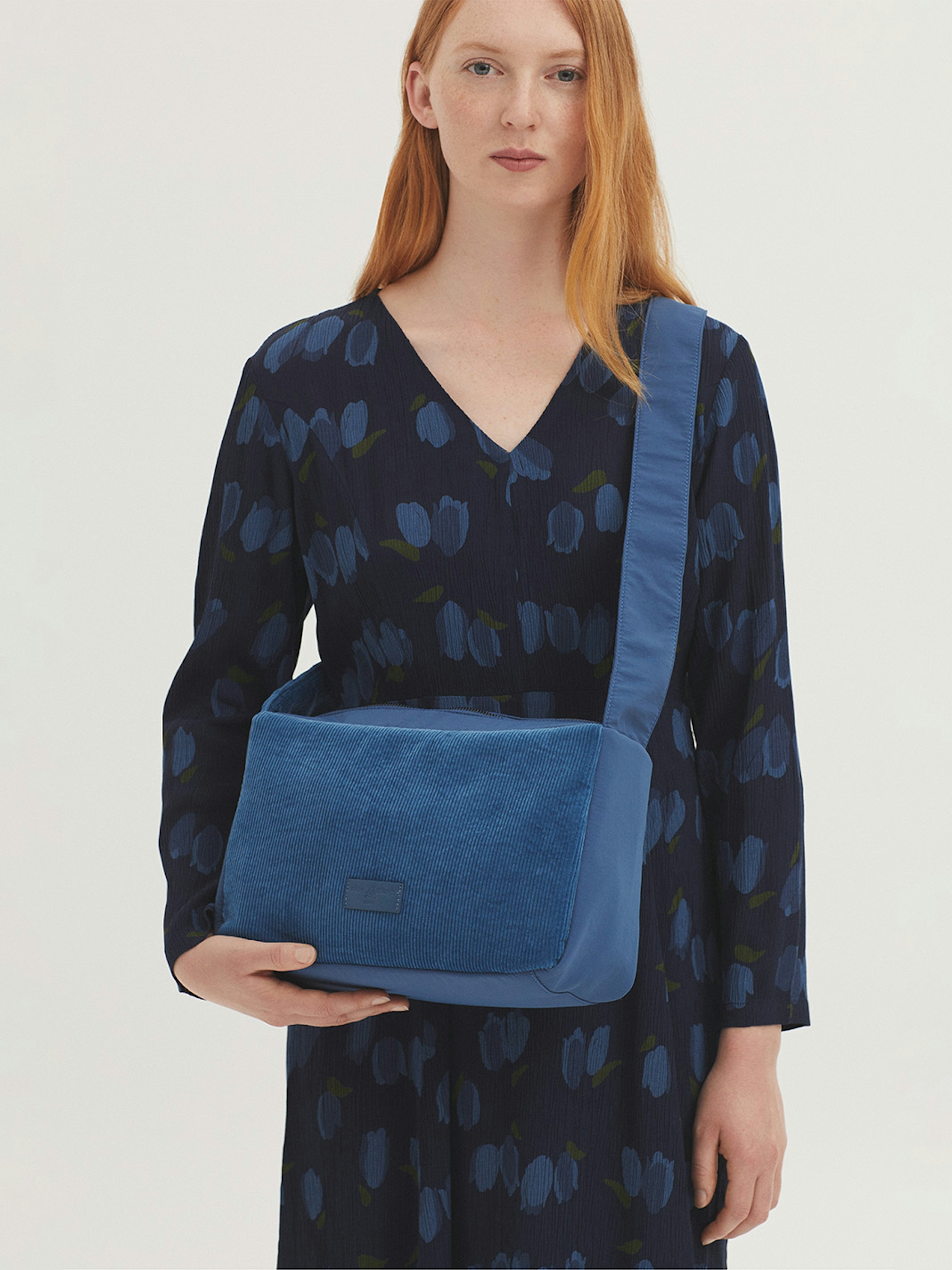 Bolso bandolera pana y nailon