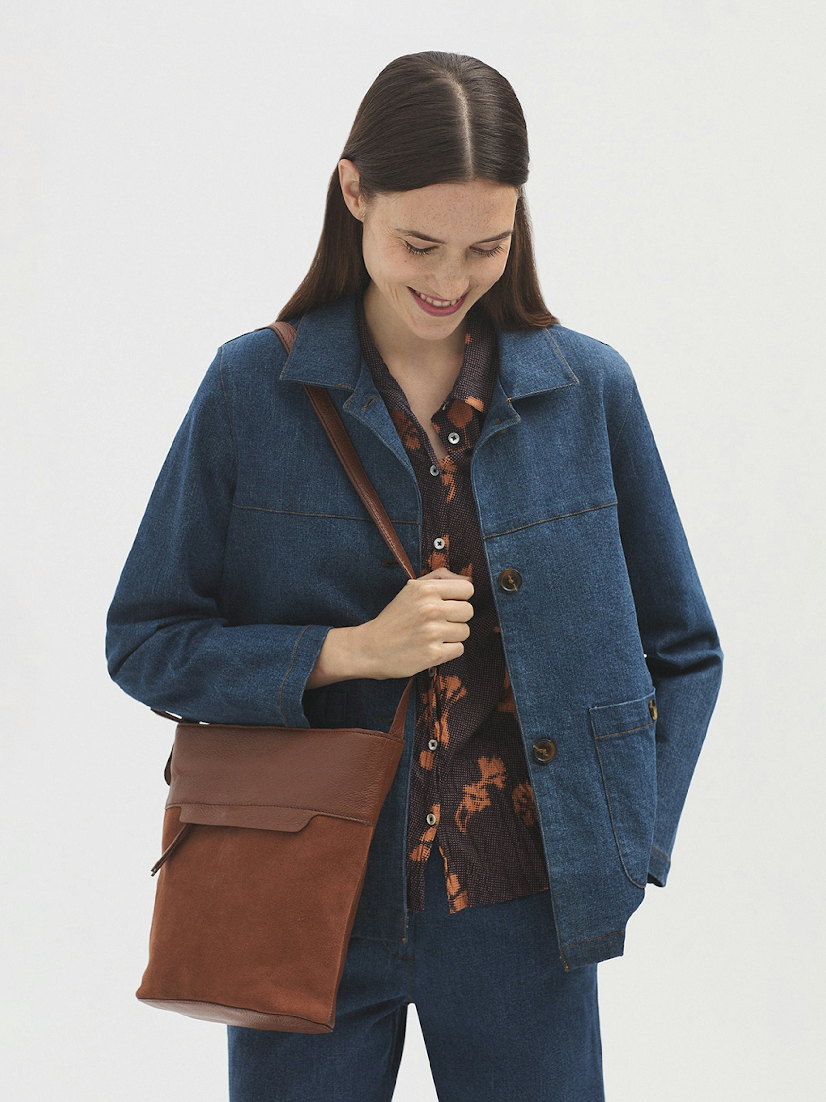Sac Bucket cuir 1