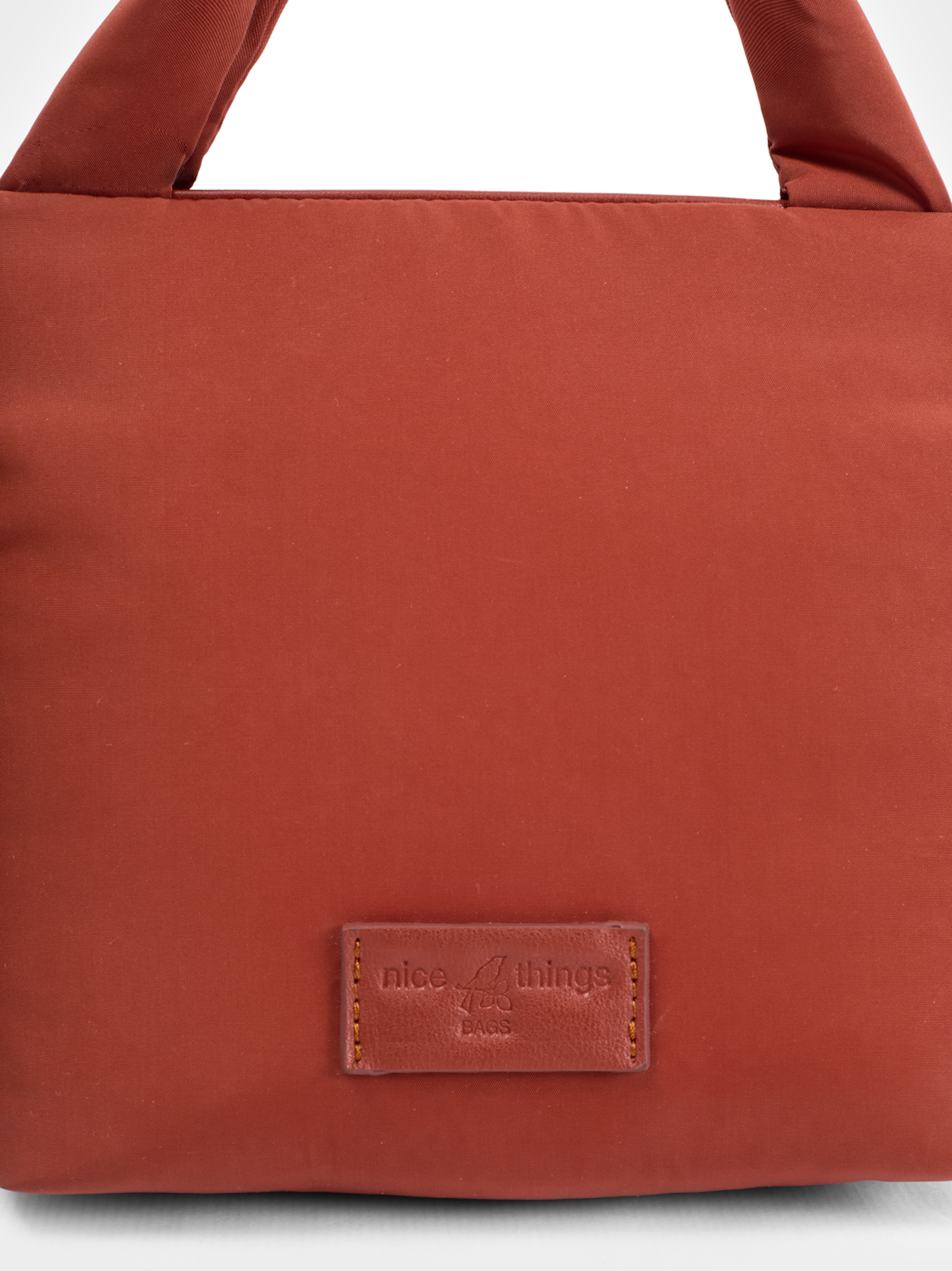 Bolso cesto acolchado