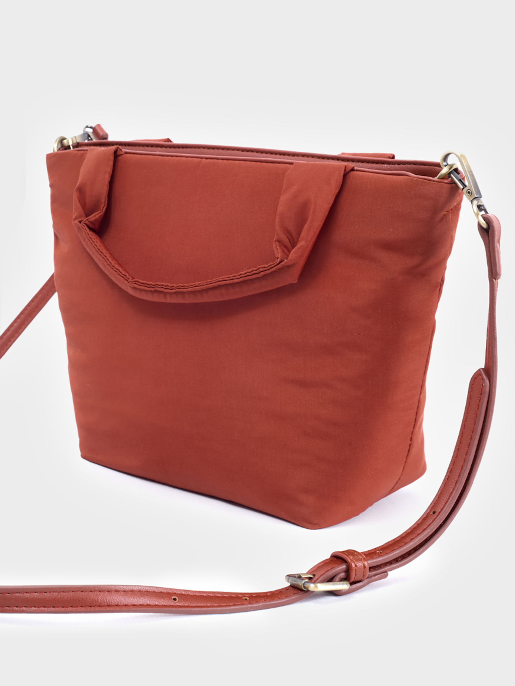 Bolso cesto acolchado