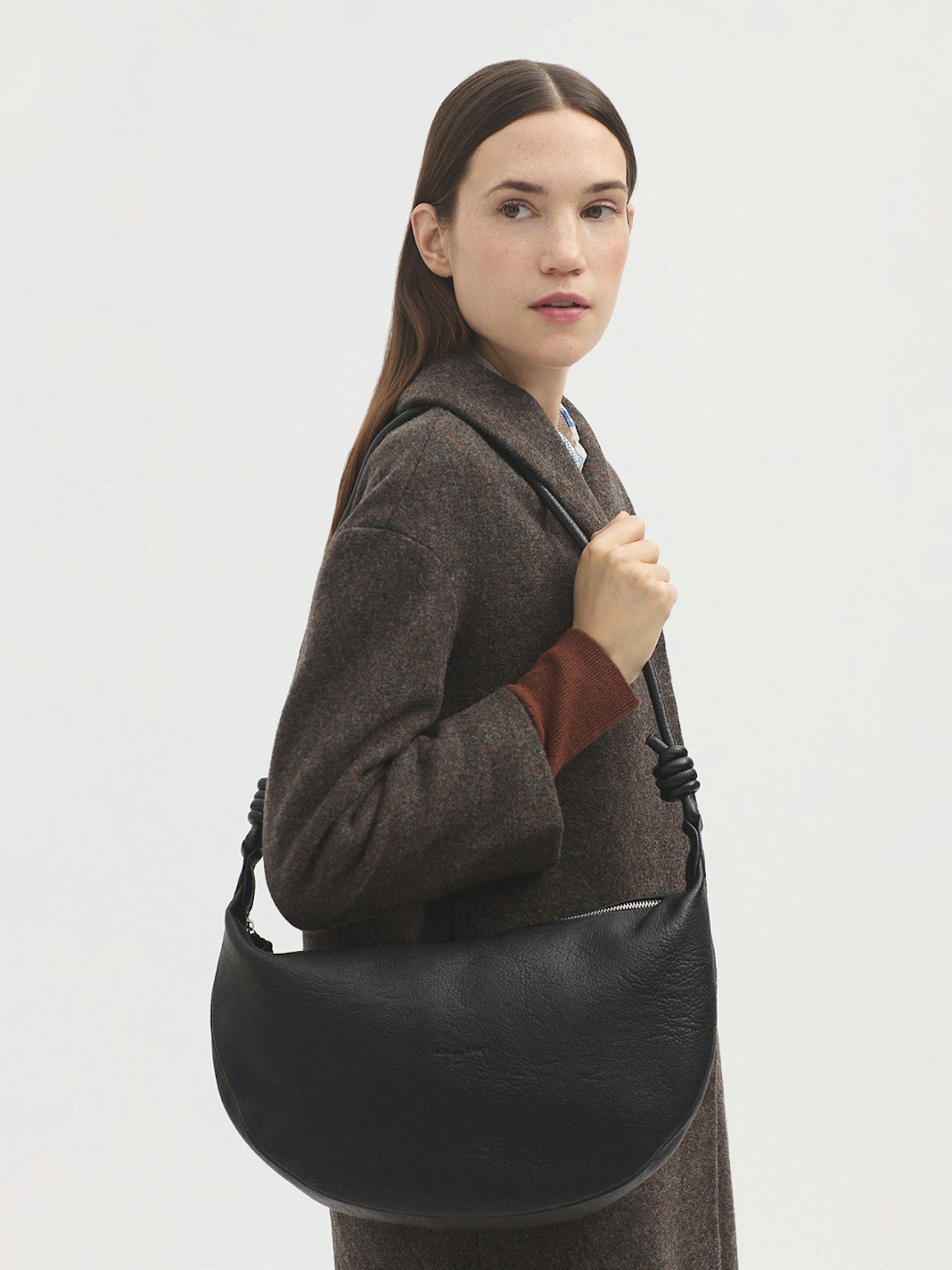 Bolso góndola detalle nudos