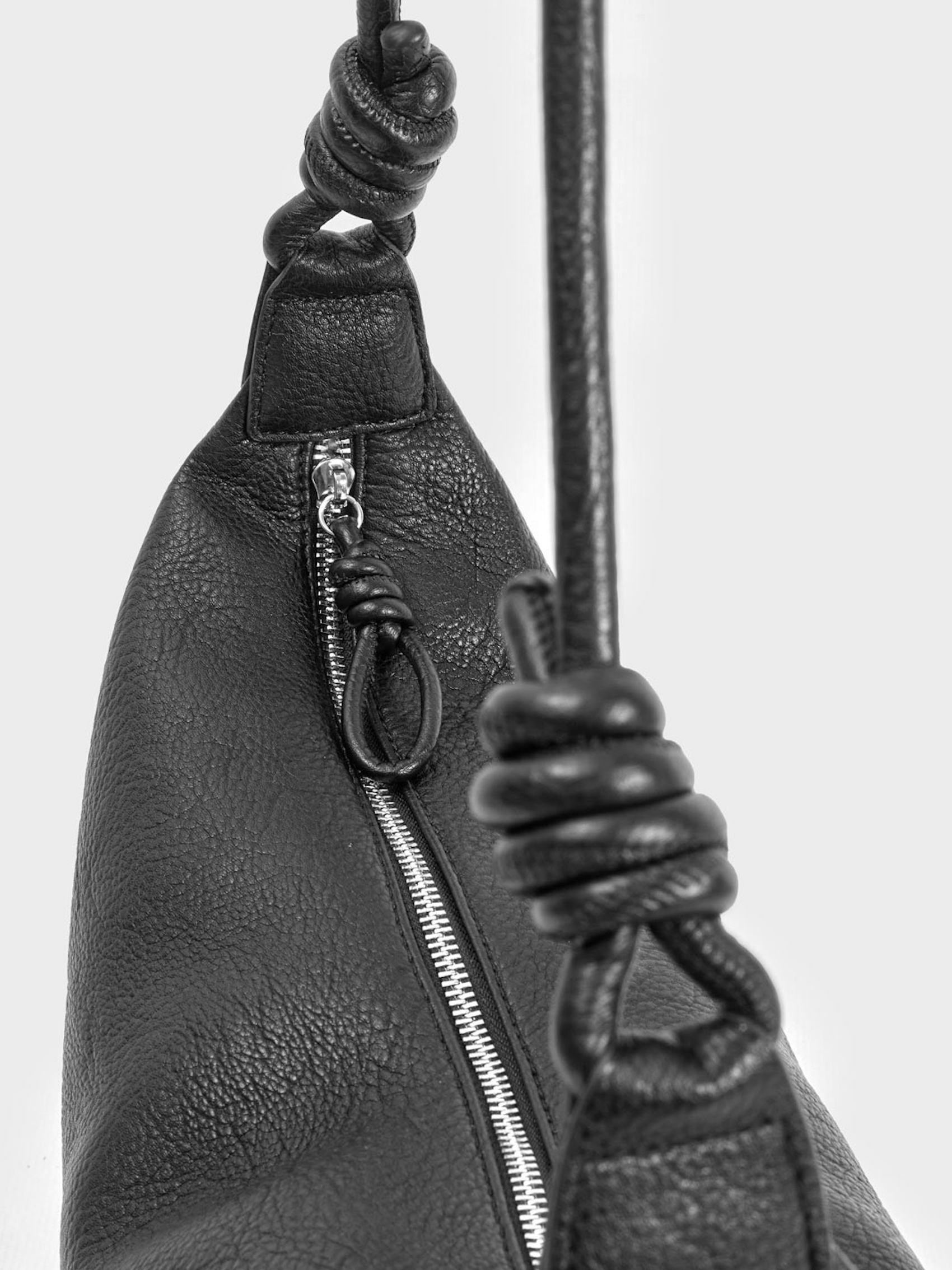 Bolso góndola detalle nudos