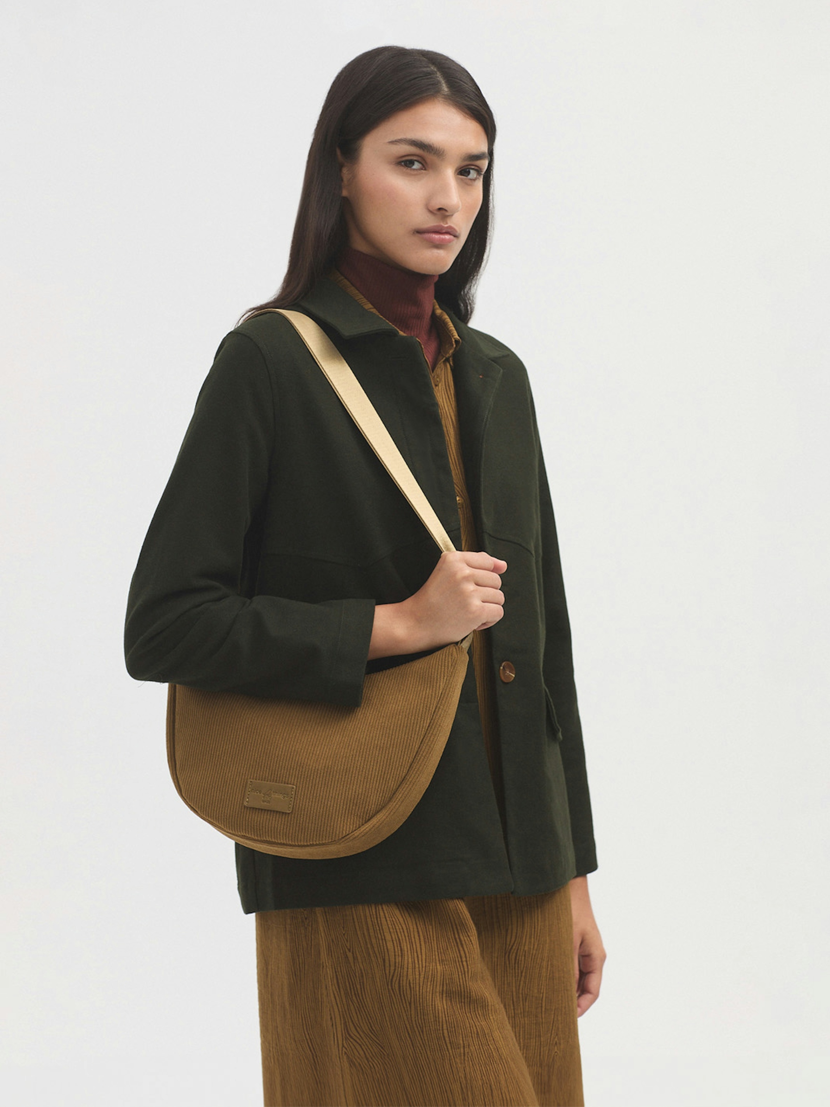 Bolso riñonera de pana