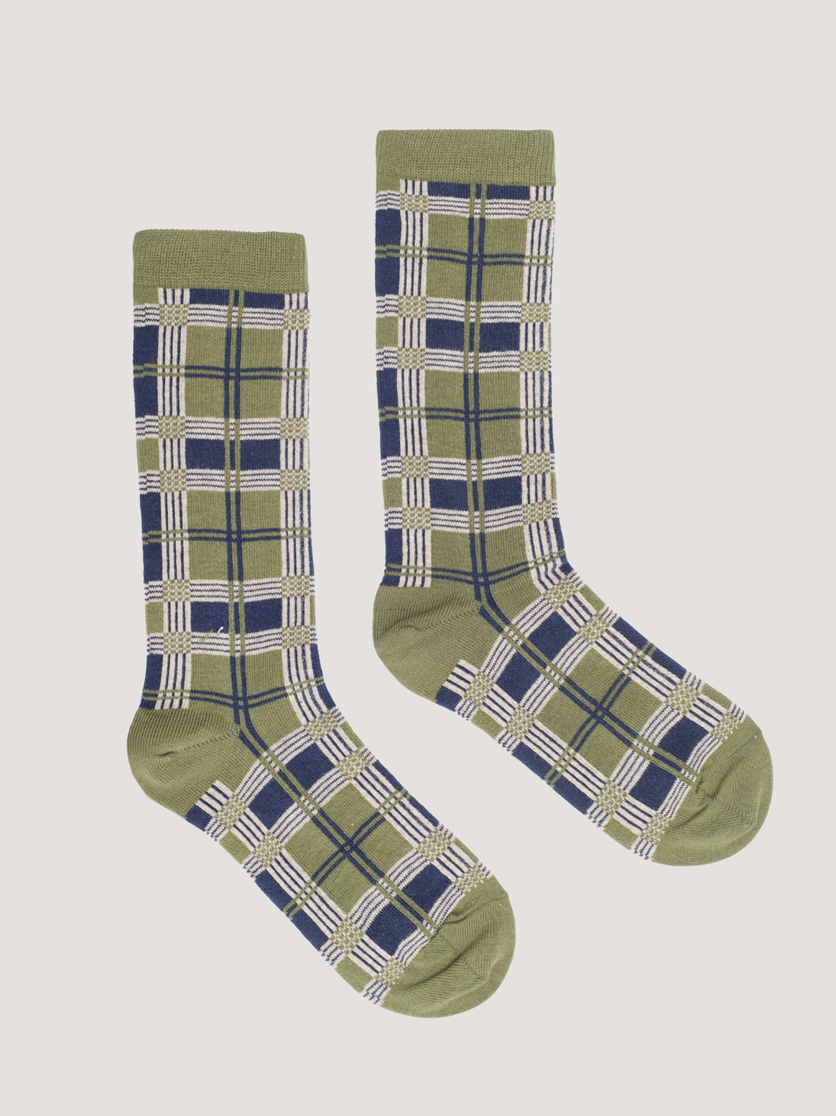 Checkered socks