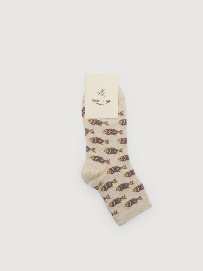 Ithaca fish socks