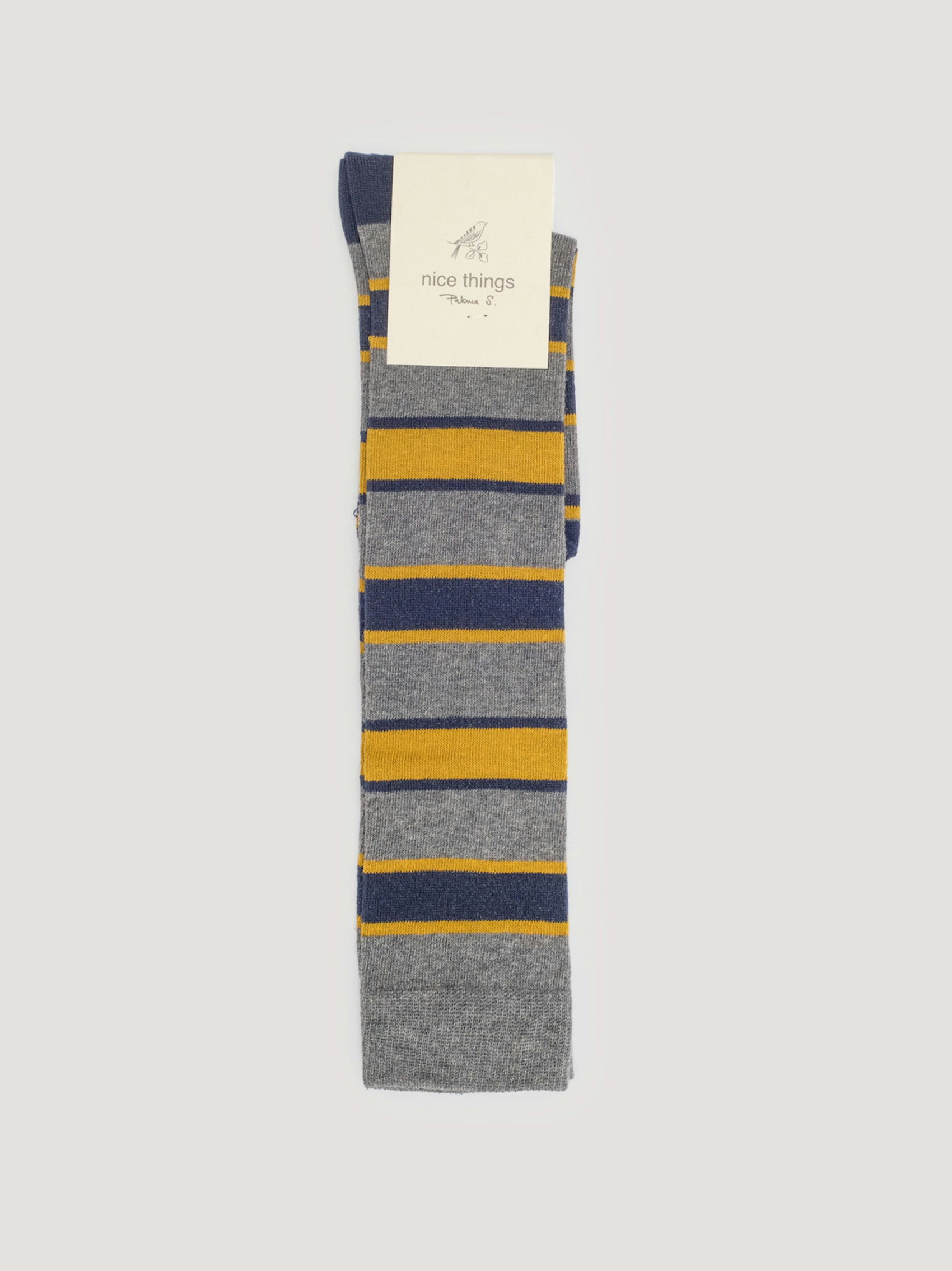 Chaussettes à longues rayures