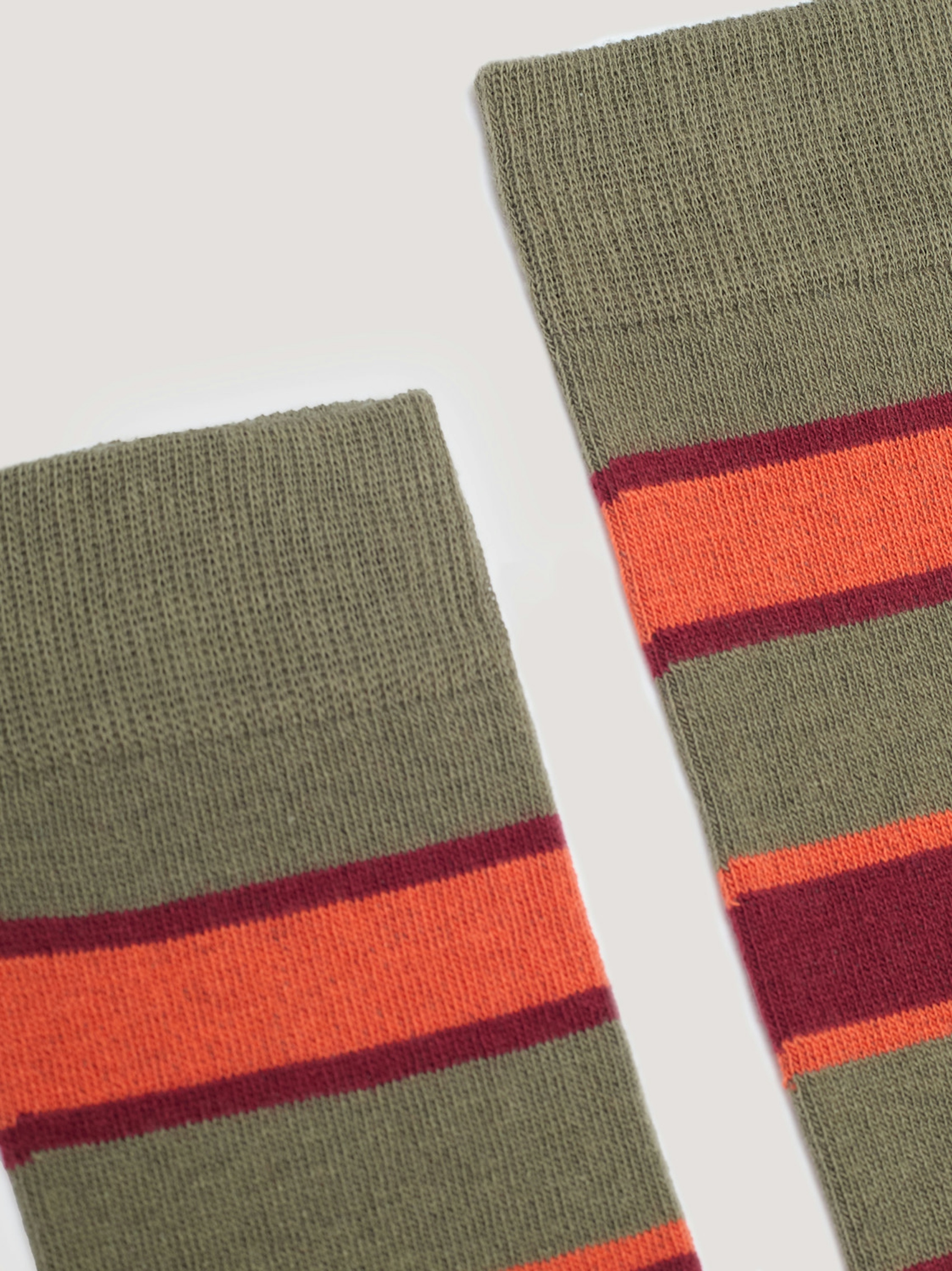 Chaussettes à longues rayures