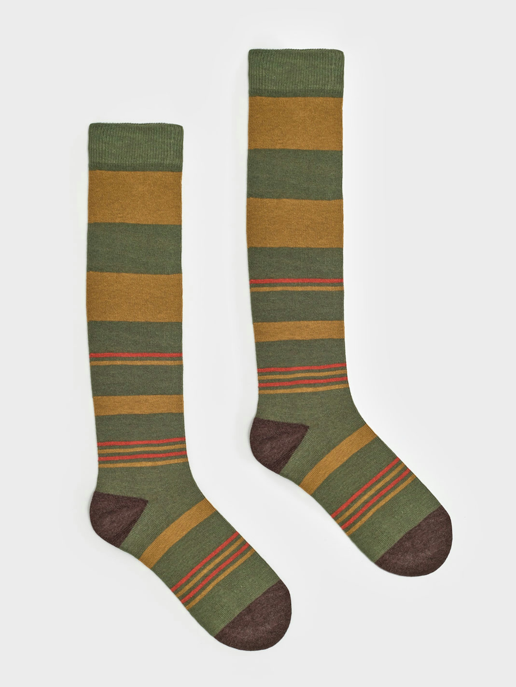 Calcetines largos rayas