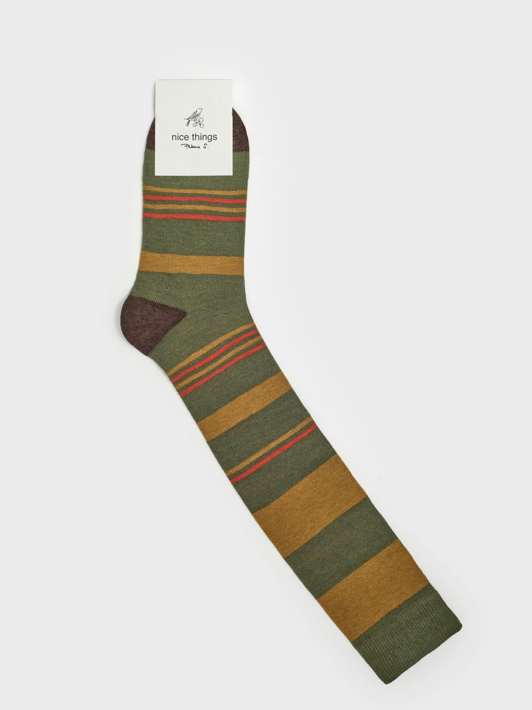 Calcetines largos rayas