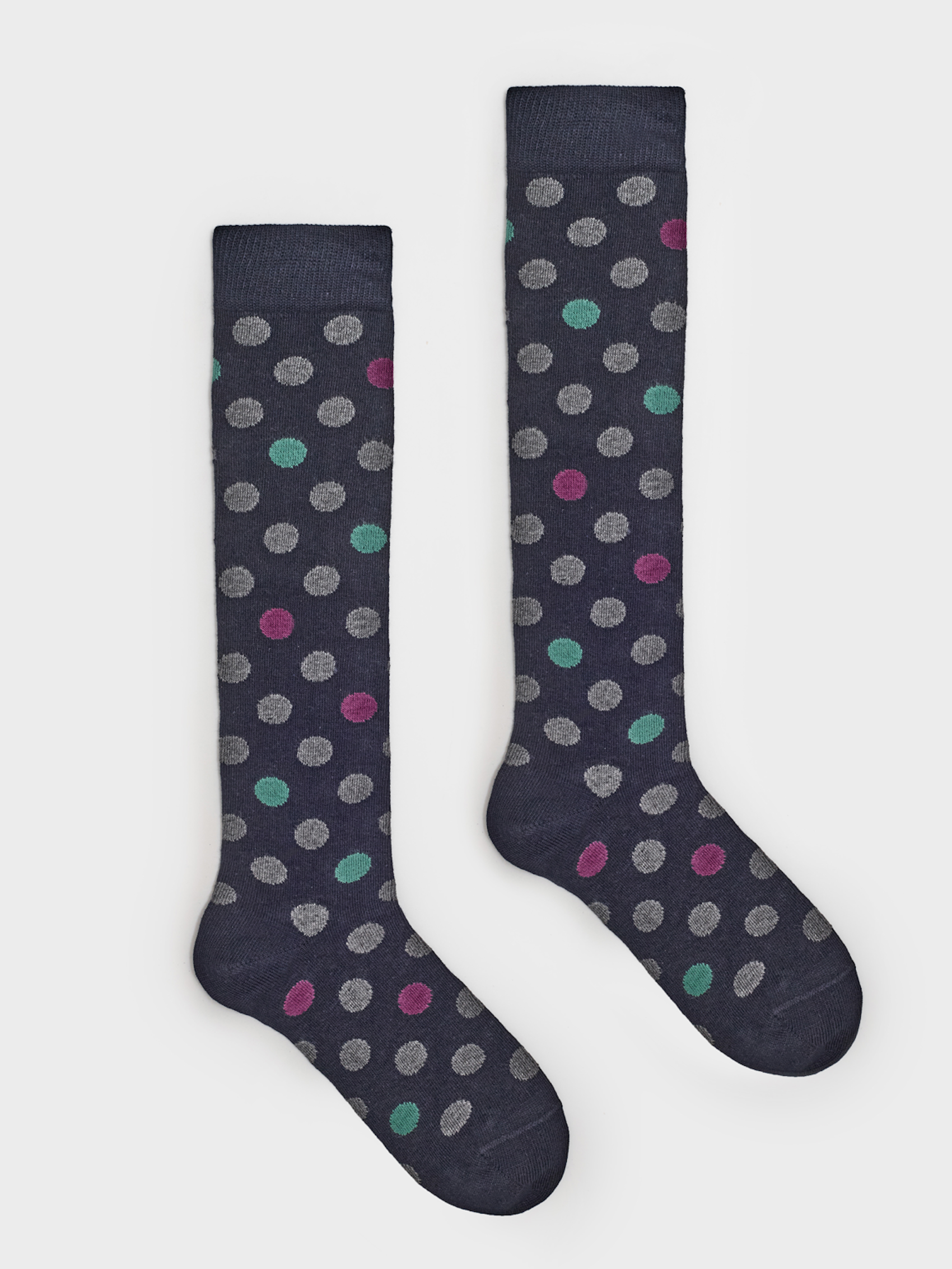 Polka dot long socks 0